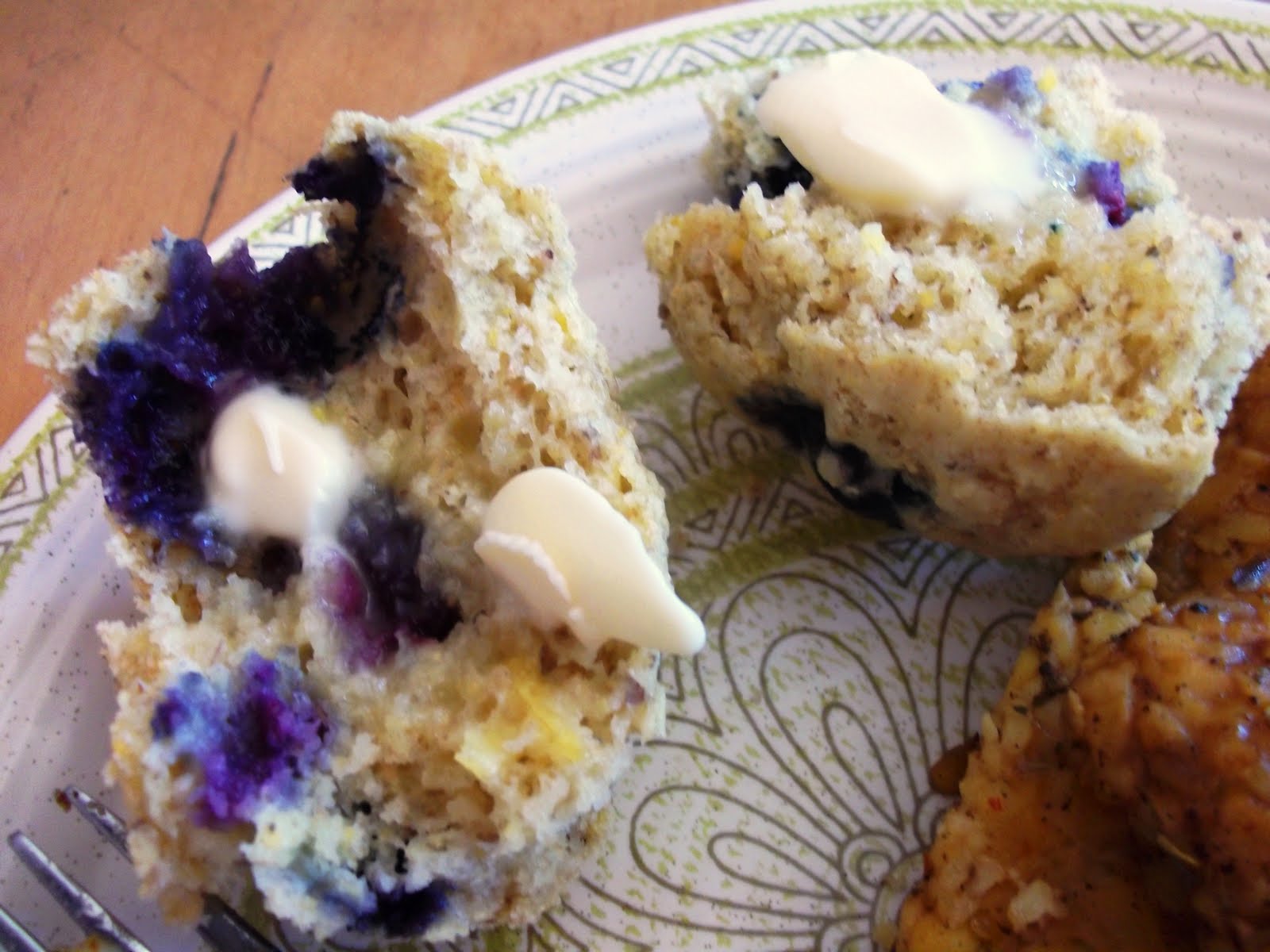 Berry Cornmeal Muffins