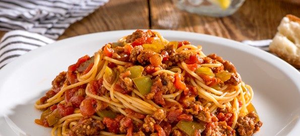 Sloppy Joe Spaghetti