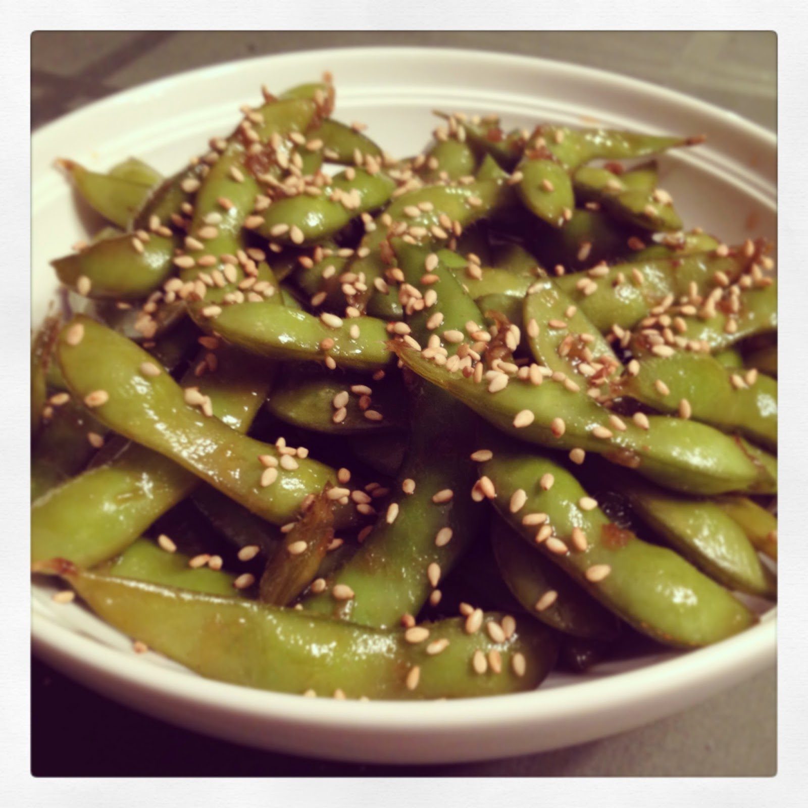 Garlic Teriyaki Edamame