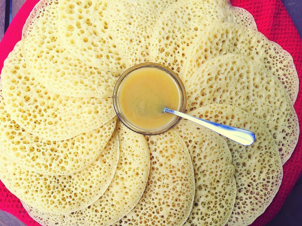 Beghrir - Moroccan Semolina Pancakes