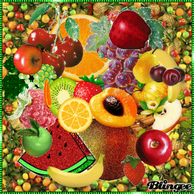 A vibrant fruit salad with various fruits