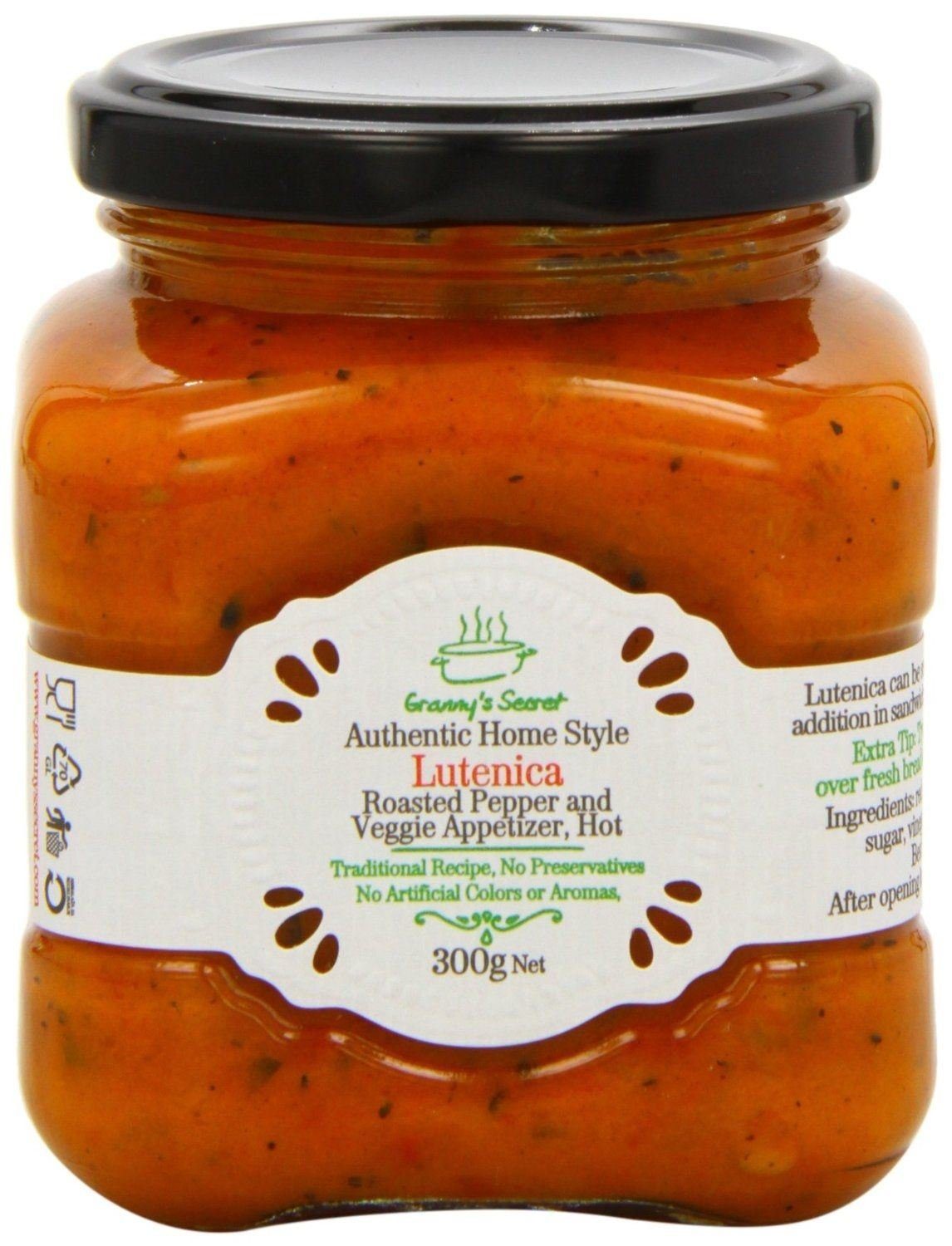 Grannys Secret Lutenica Hot Veggie Delight Spread