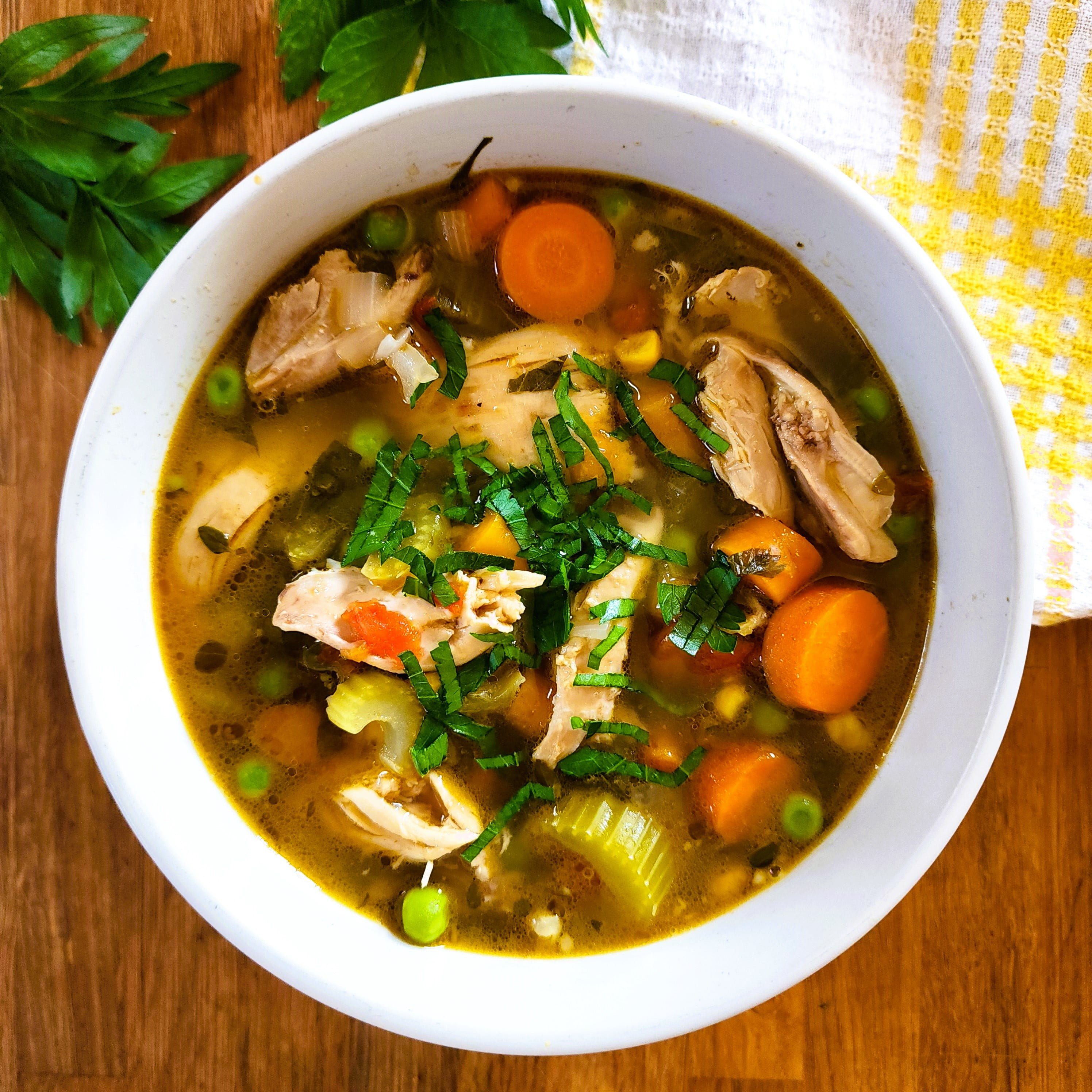 Delicious Chicken Vegetable Soup