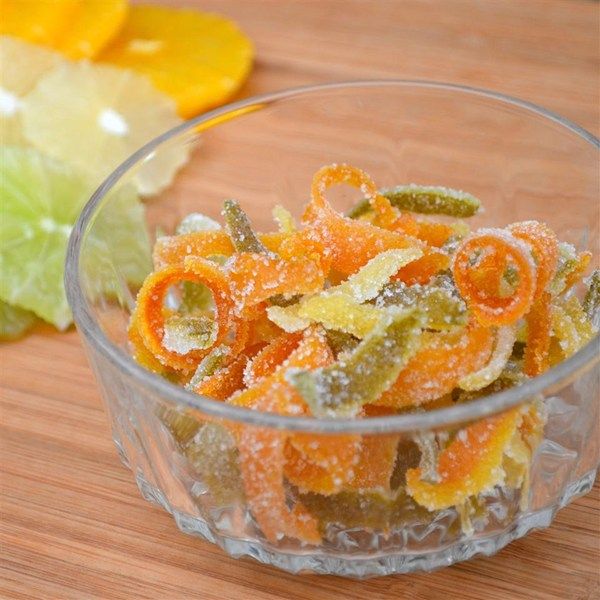 Candied Orange and Lemon Peel
