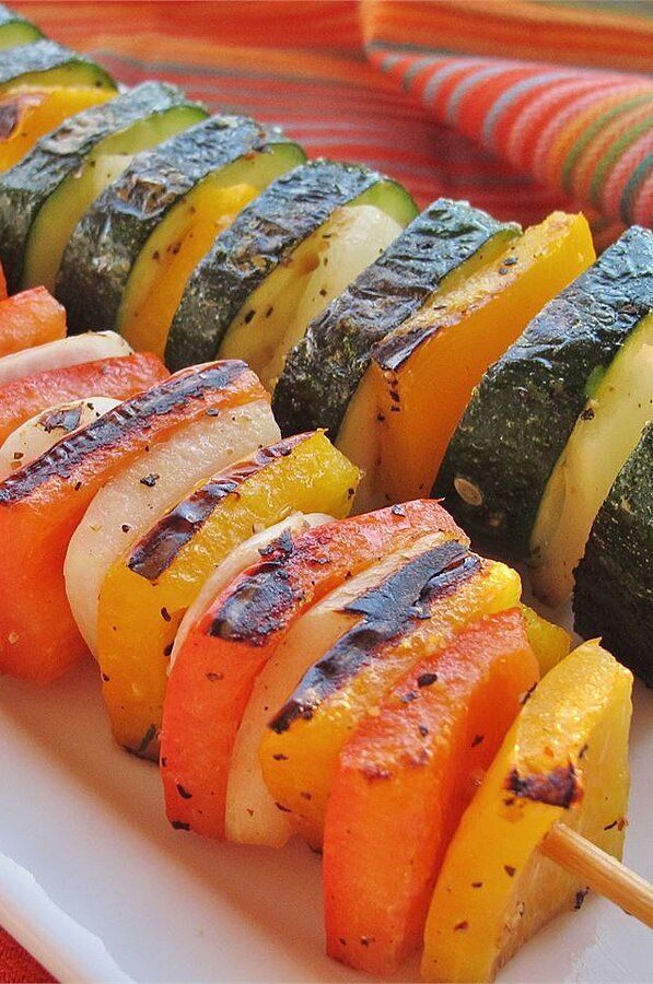 Grilled Lemon-Pepper Zucchini