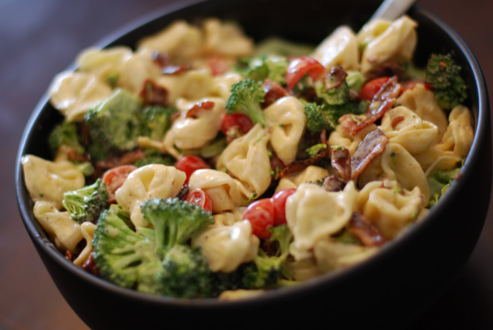 Tortellini Bacon Broccoli Salad