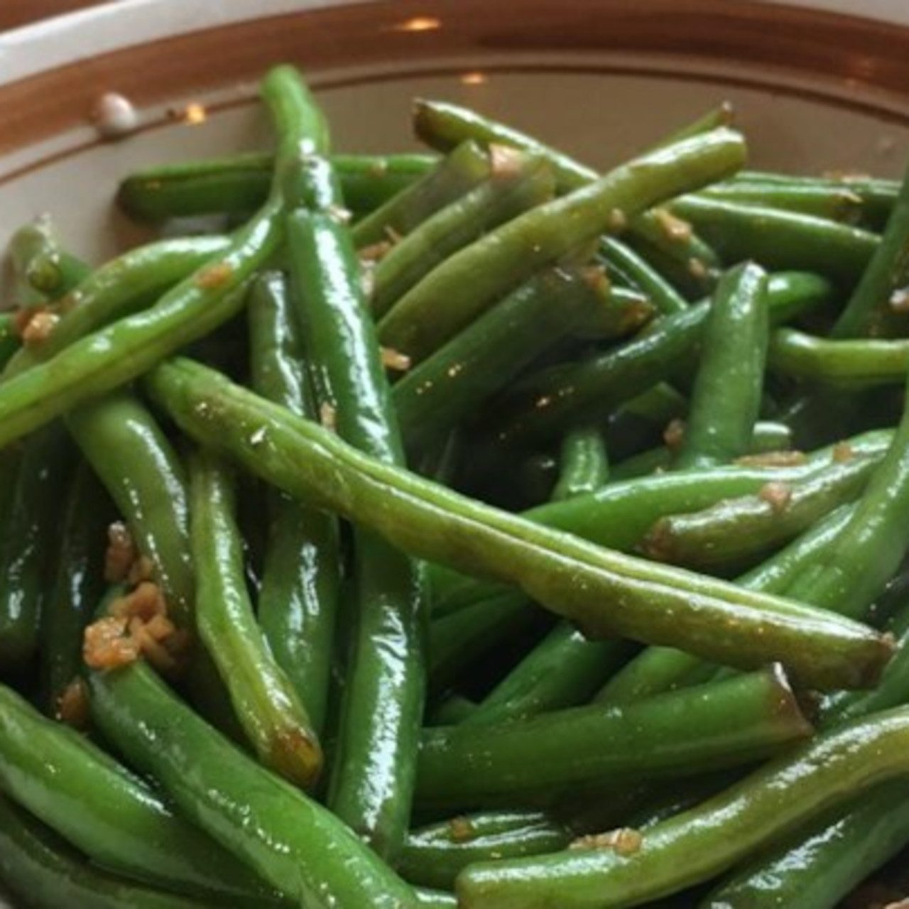 Dad's Pan-Fried Green Beans