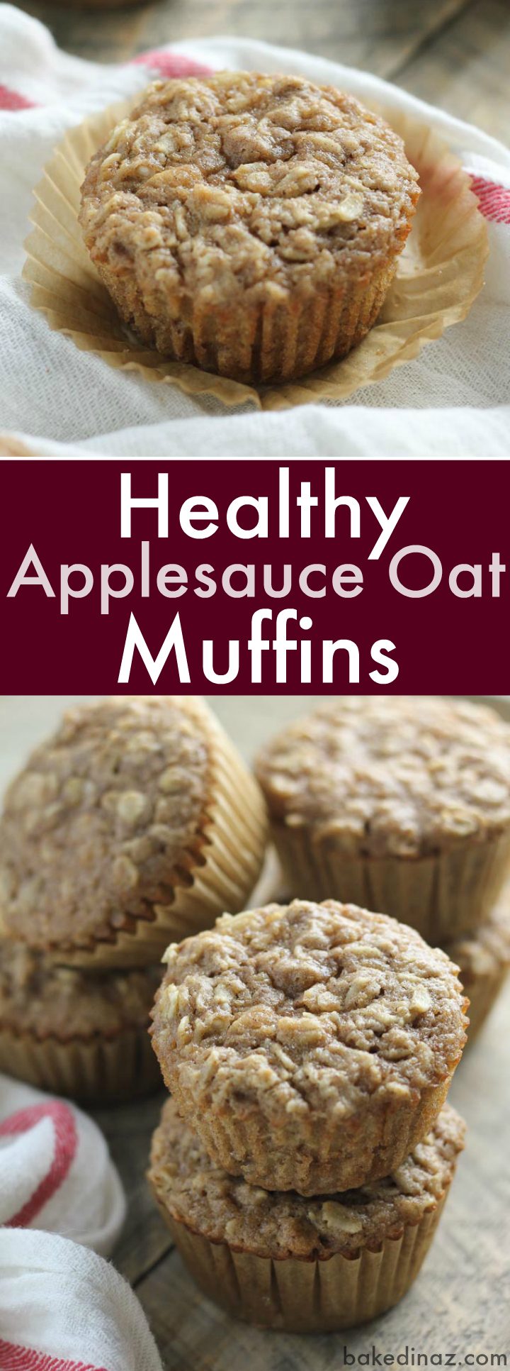 Applesauce Oat Muffins