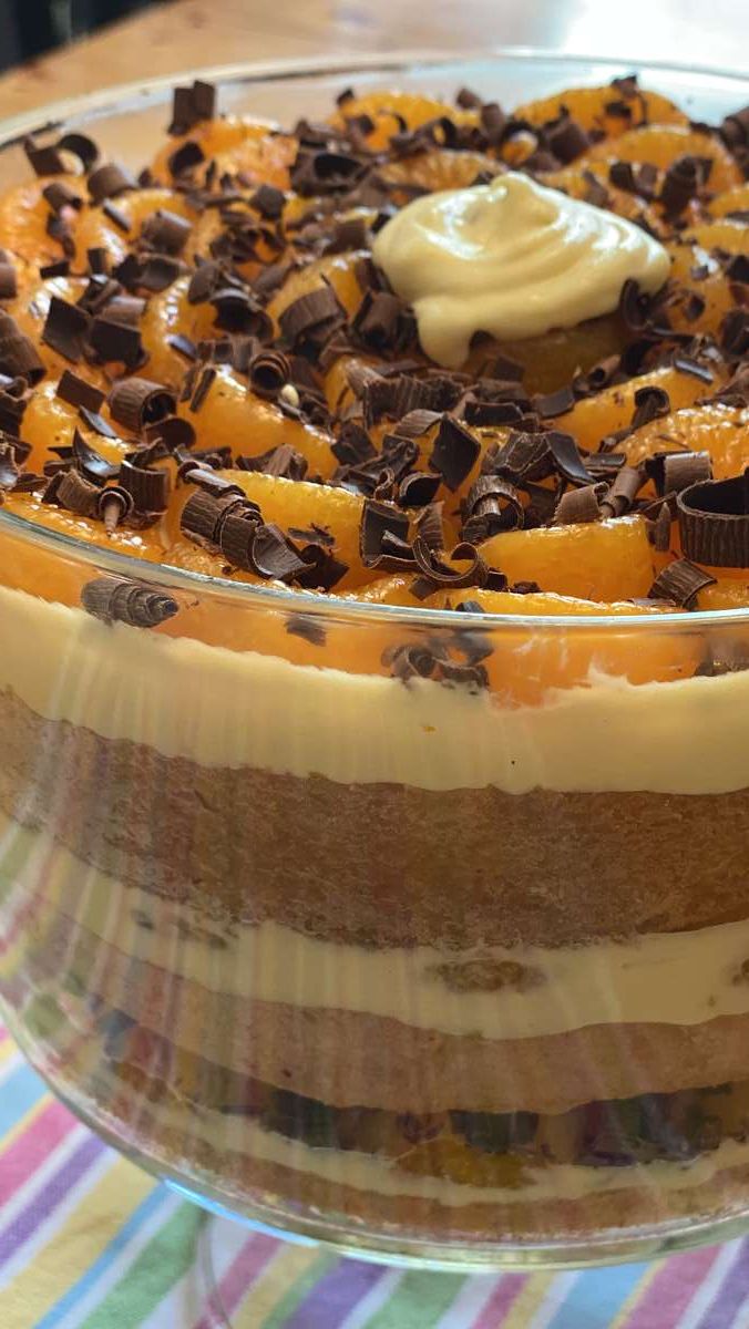 Orange Blossom Trifle