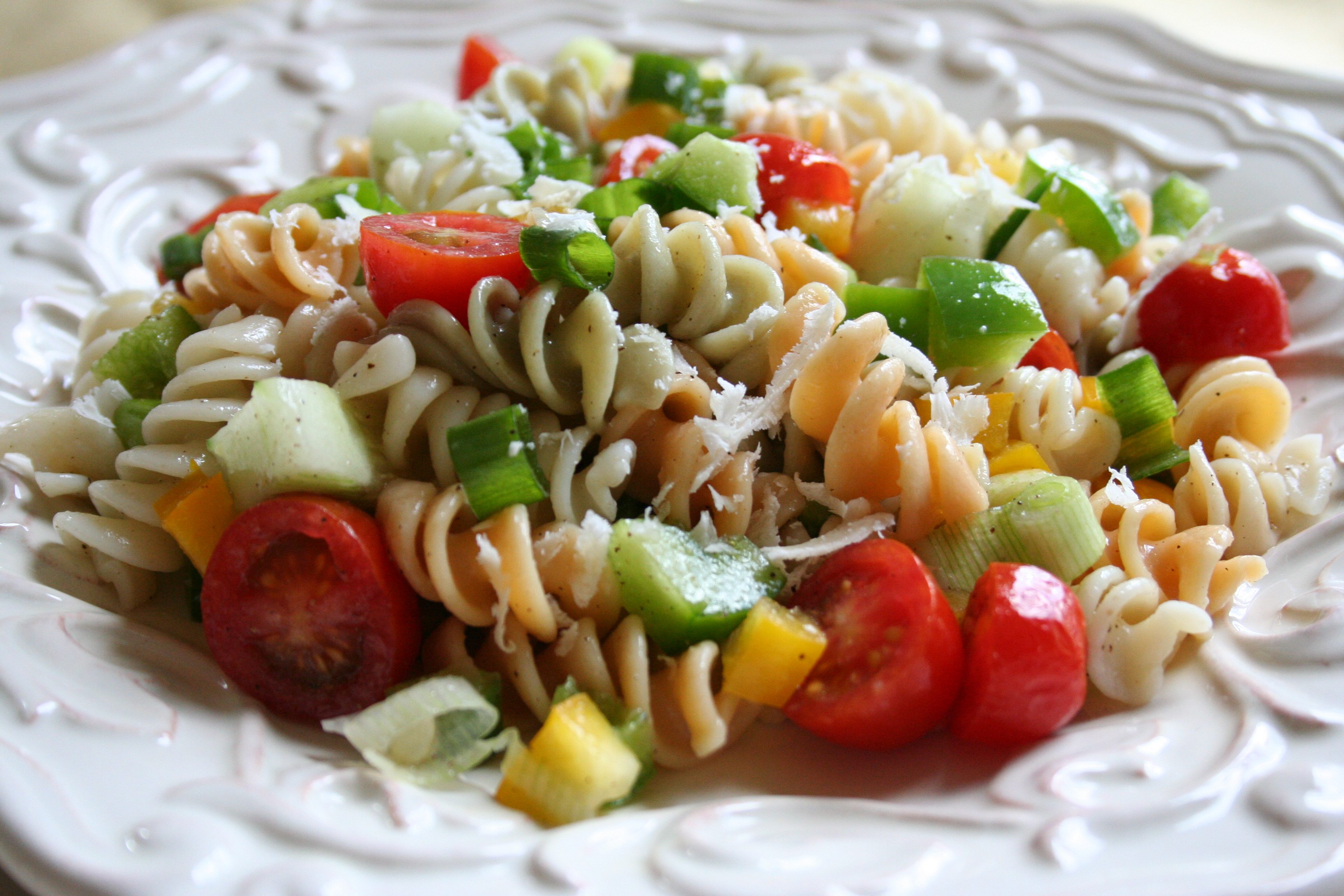 Pasta Salad Closeup