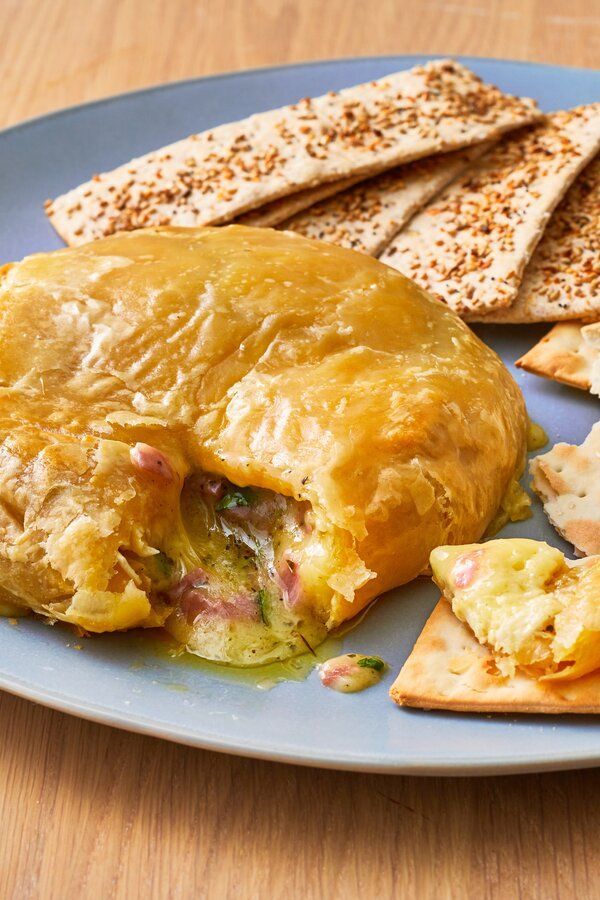 Herbed Brie in Puff Pastry