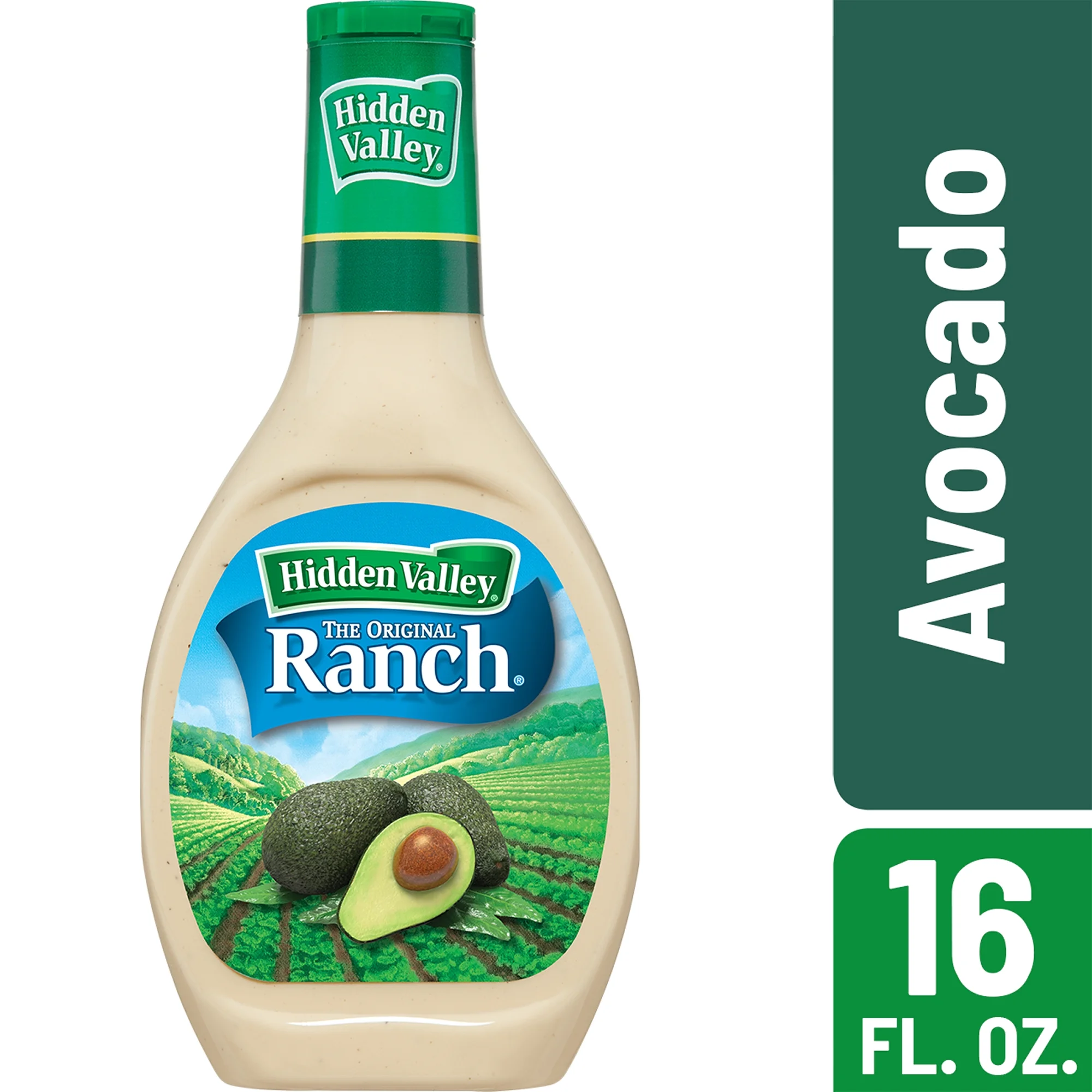 Hidden Valley Avocado Ranch Salad Dressing Bottle