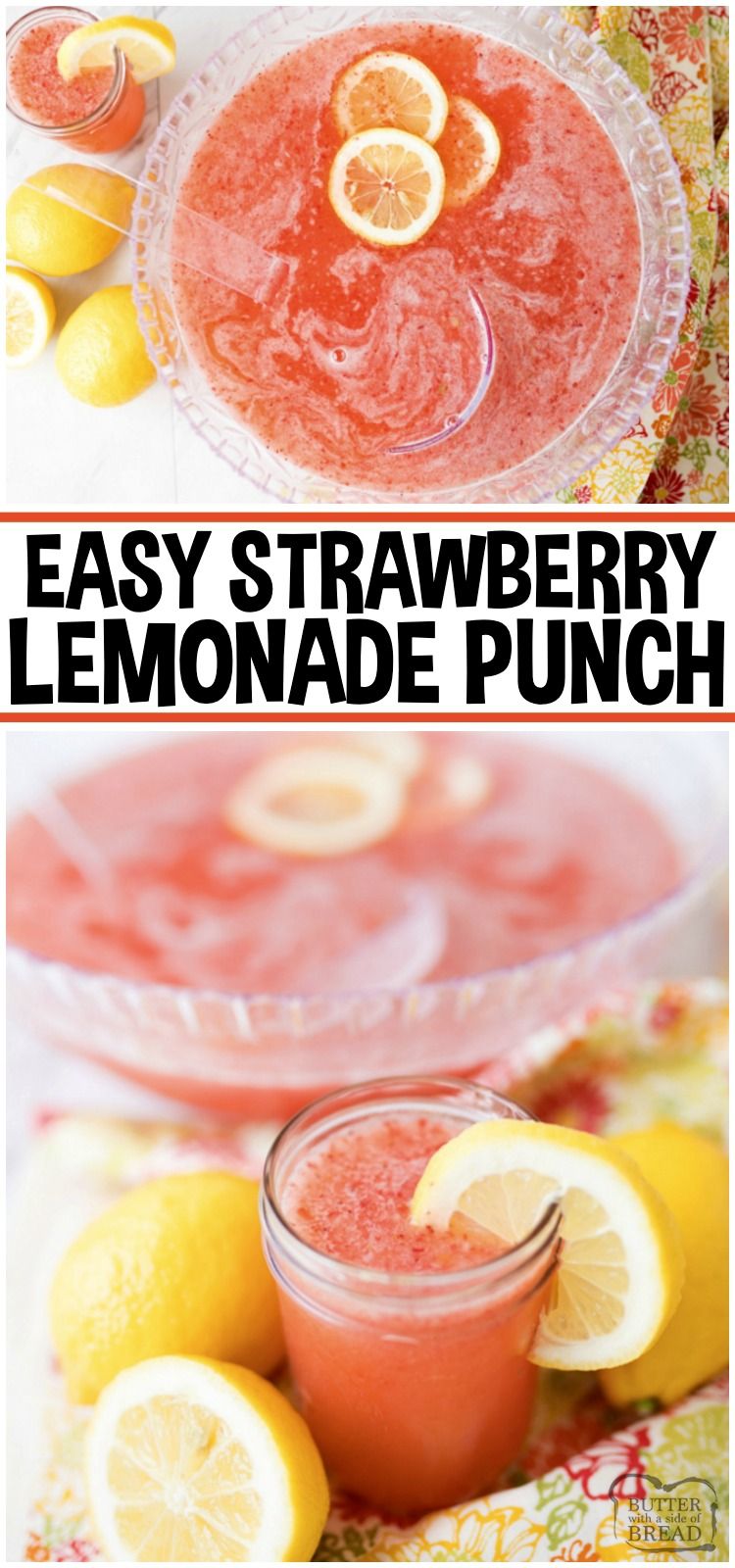 Strawberry Lemonade Punch