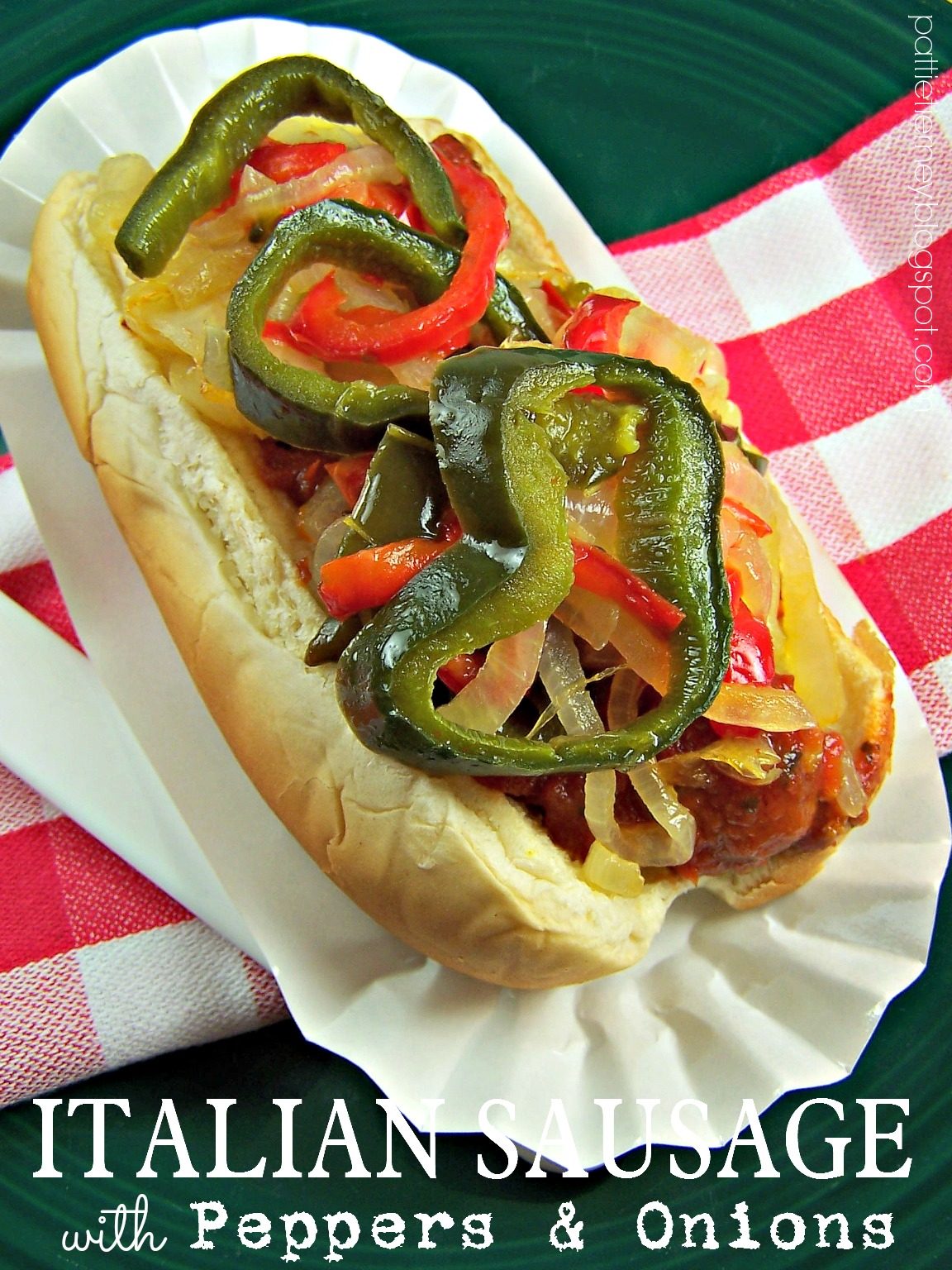 Italian Sausage, Pepper & Onion Sandwiches