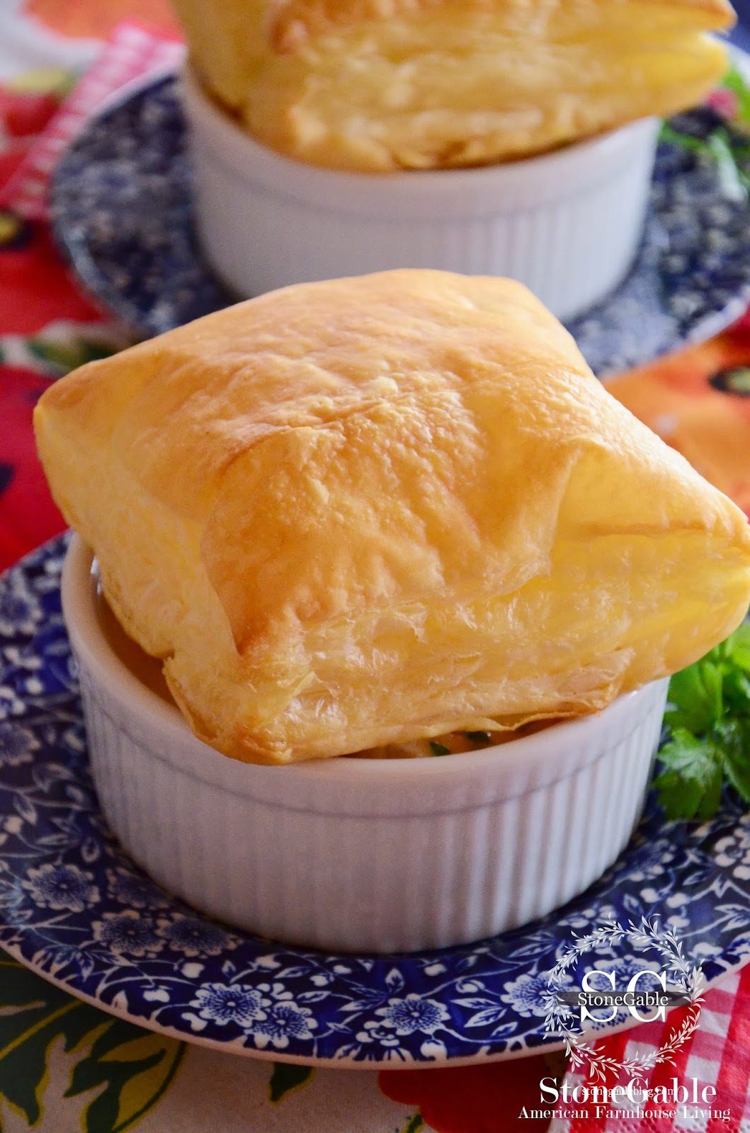 Cheater's Chicken Pot Pie - An elegant dish that is easy to prepare.