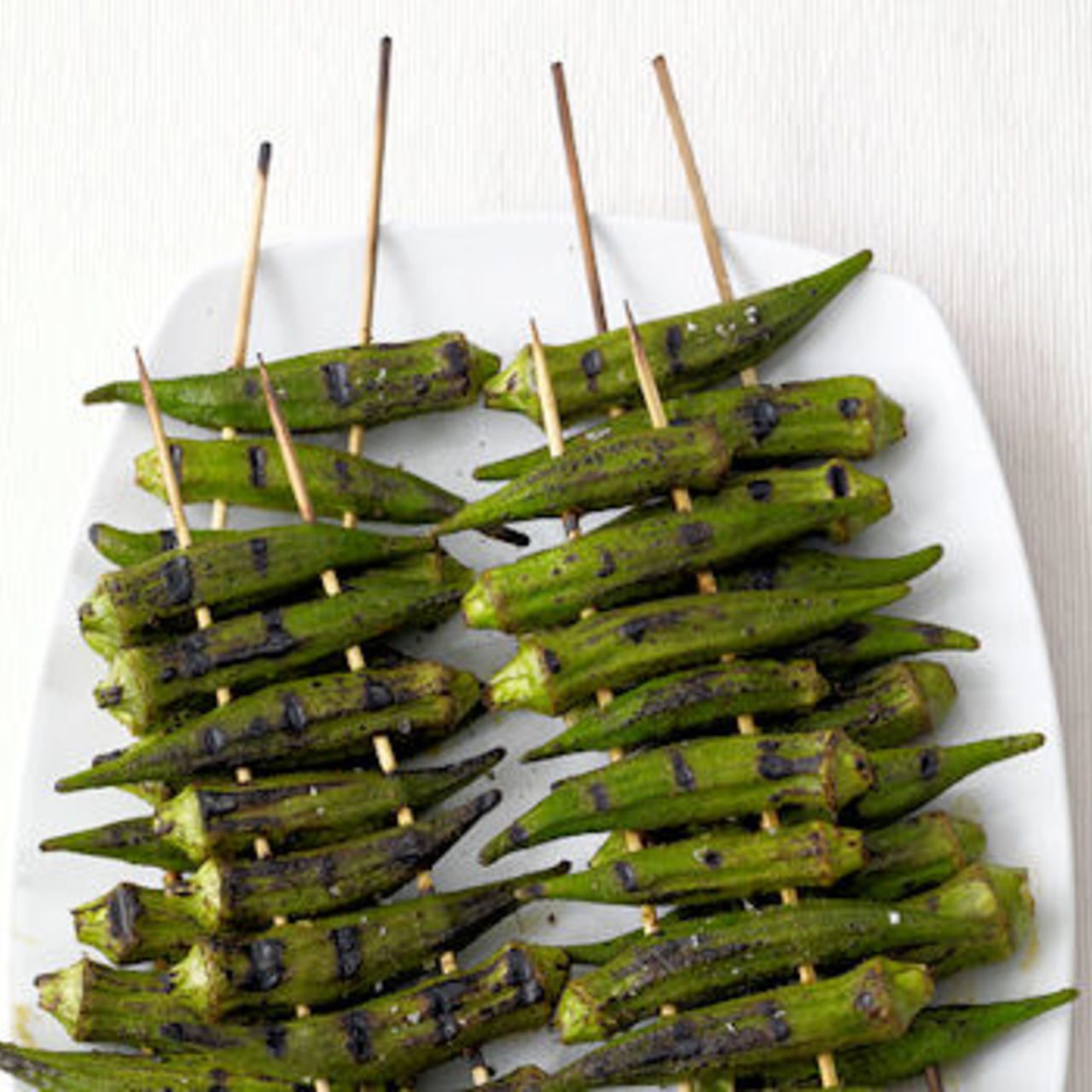 Grilled Okra