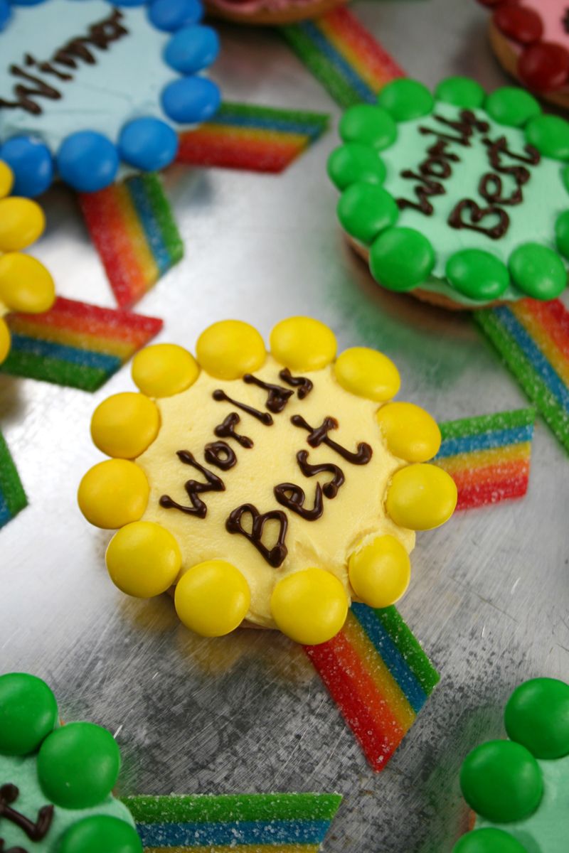 Prize Ribbon Cookies