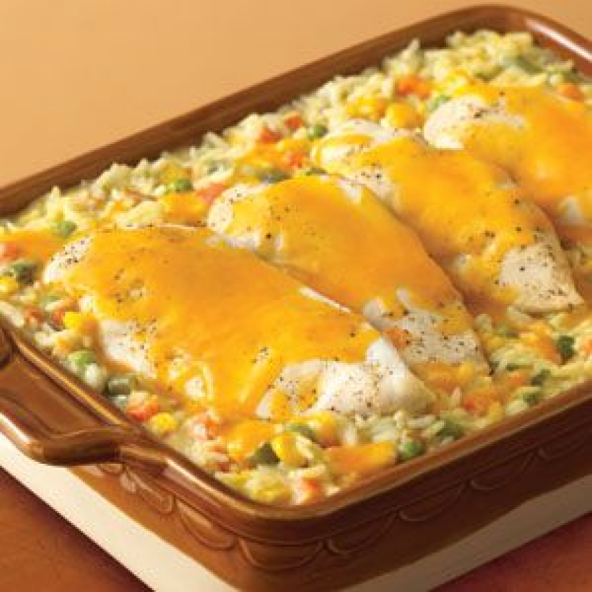 Chicken and Minute Rice Casserole
