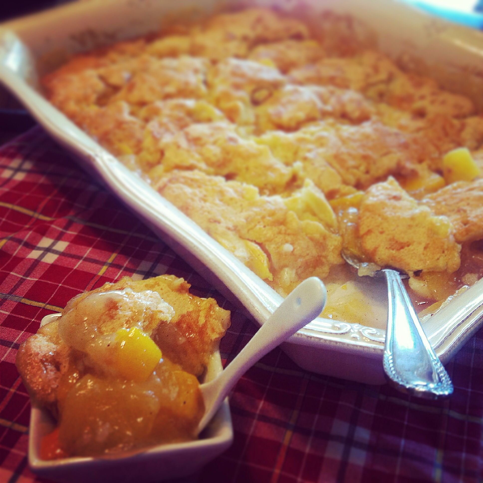 Homemade Peach Cobbler