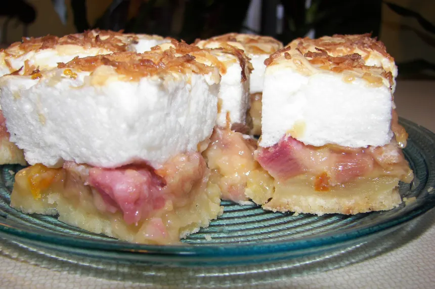 Rhubarb Torte