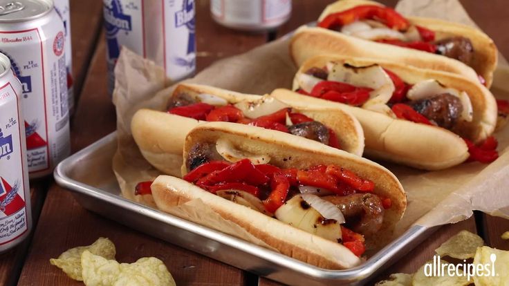 Festival-Style Grilled Italian Sausage Sandwiches