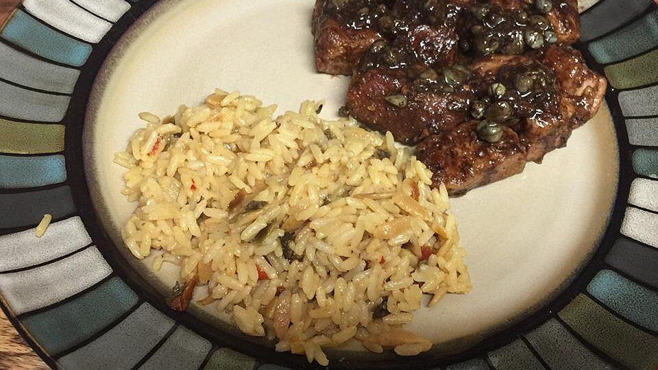 Pork Medallions with Balsamic Vinegar and Capers