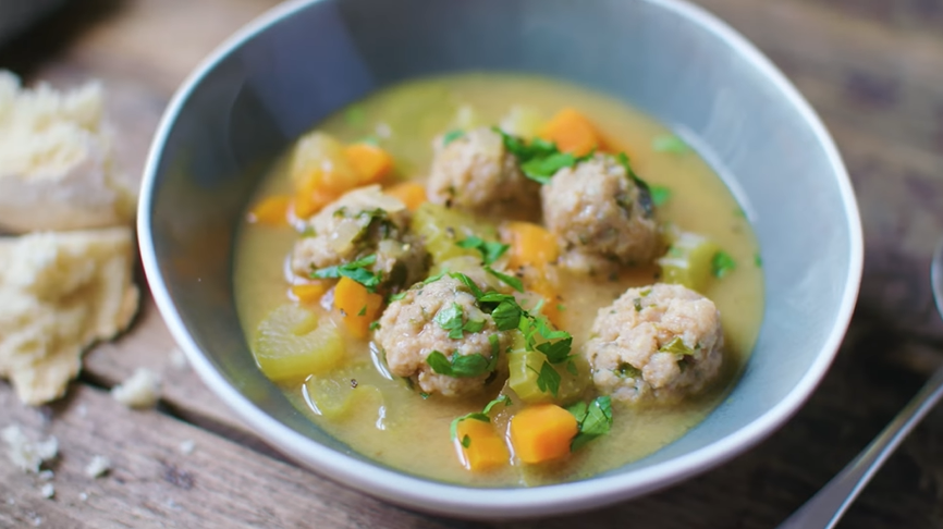 Chicken Dumplings Passover Soup