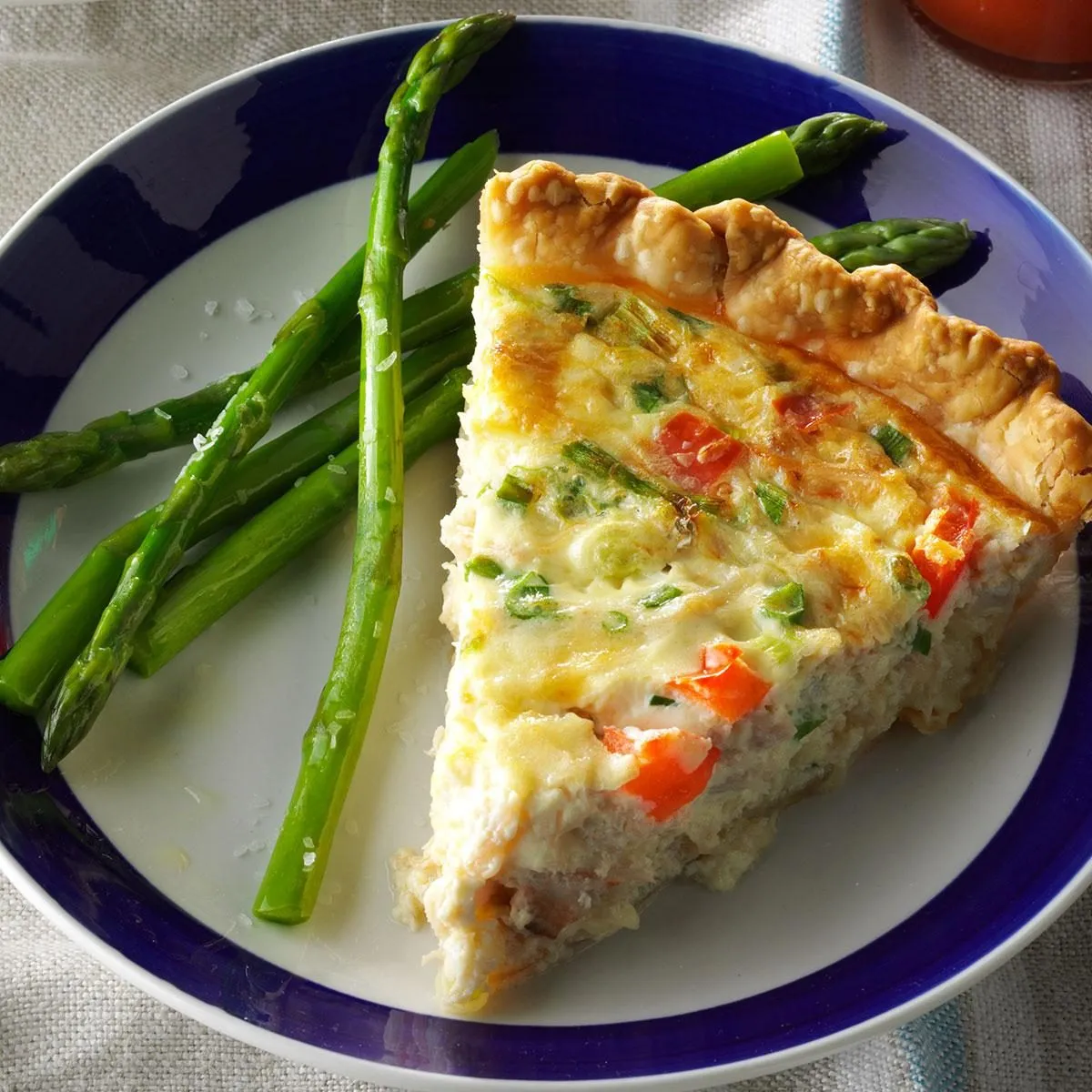 Crab And Swiss Quiche