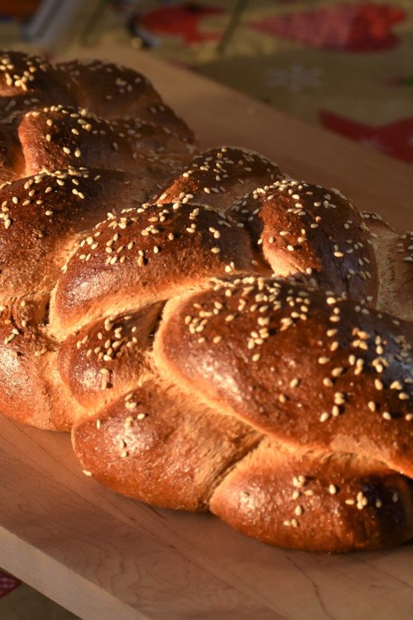 Honey Whole Wheat Challah
