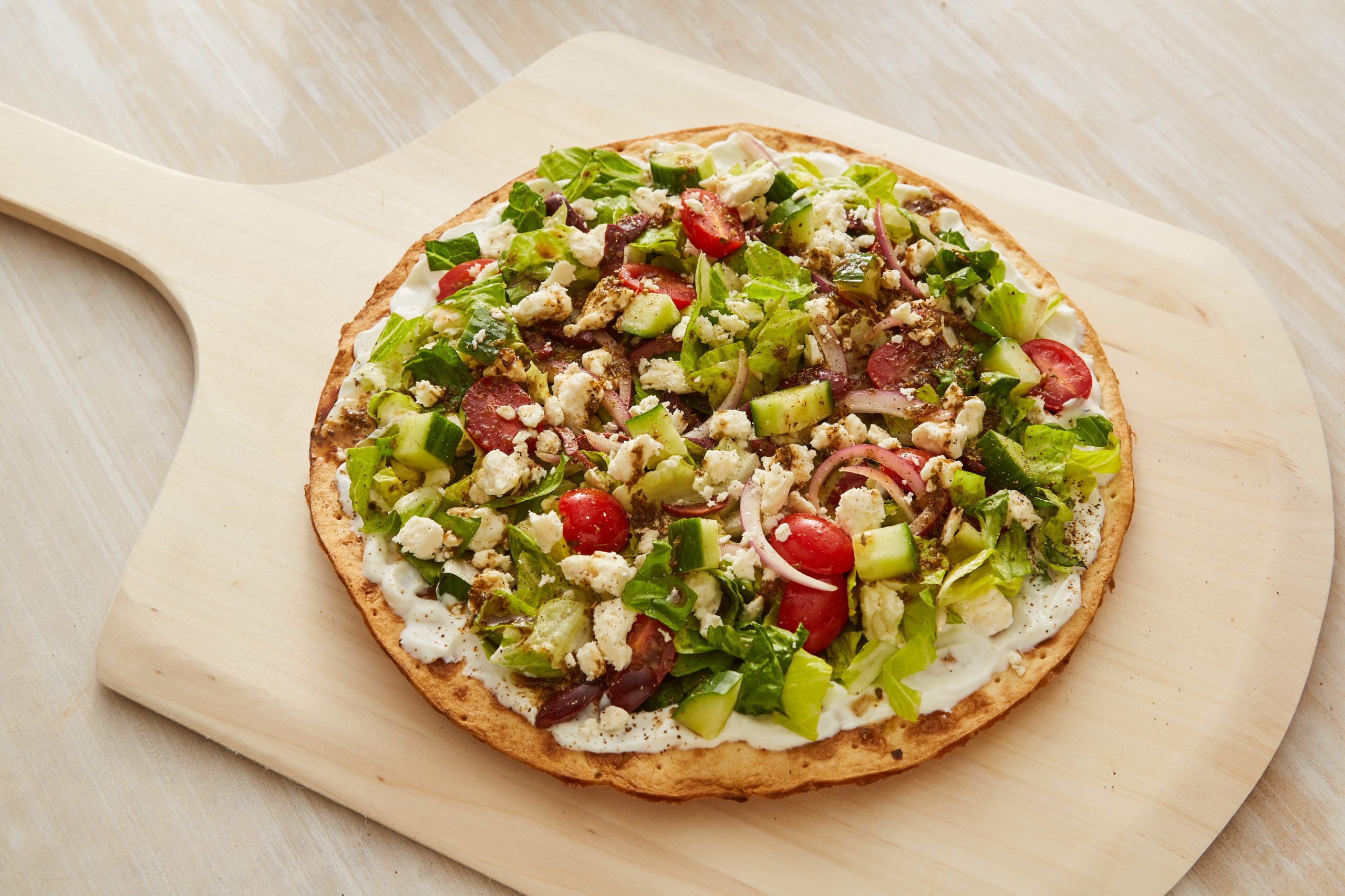 Greek Salad Pizza - Odyssey Brands
