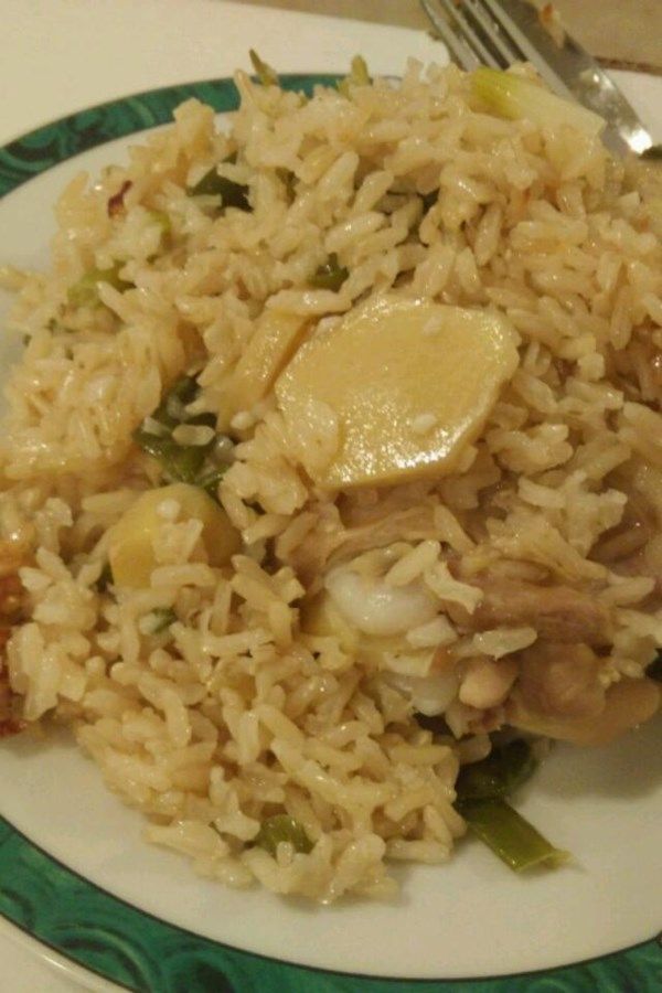 Garlic Chicken Fragrant Rice