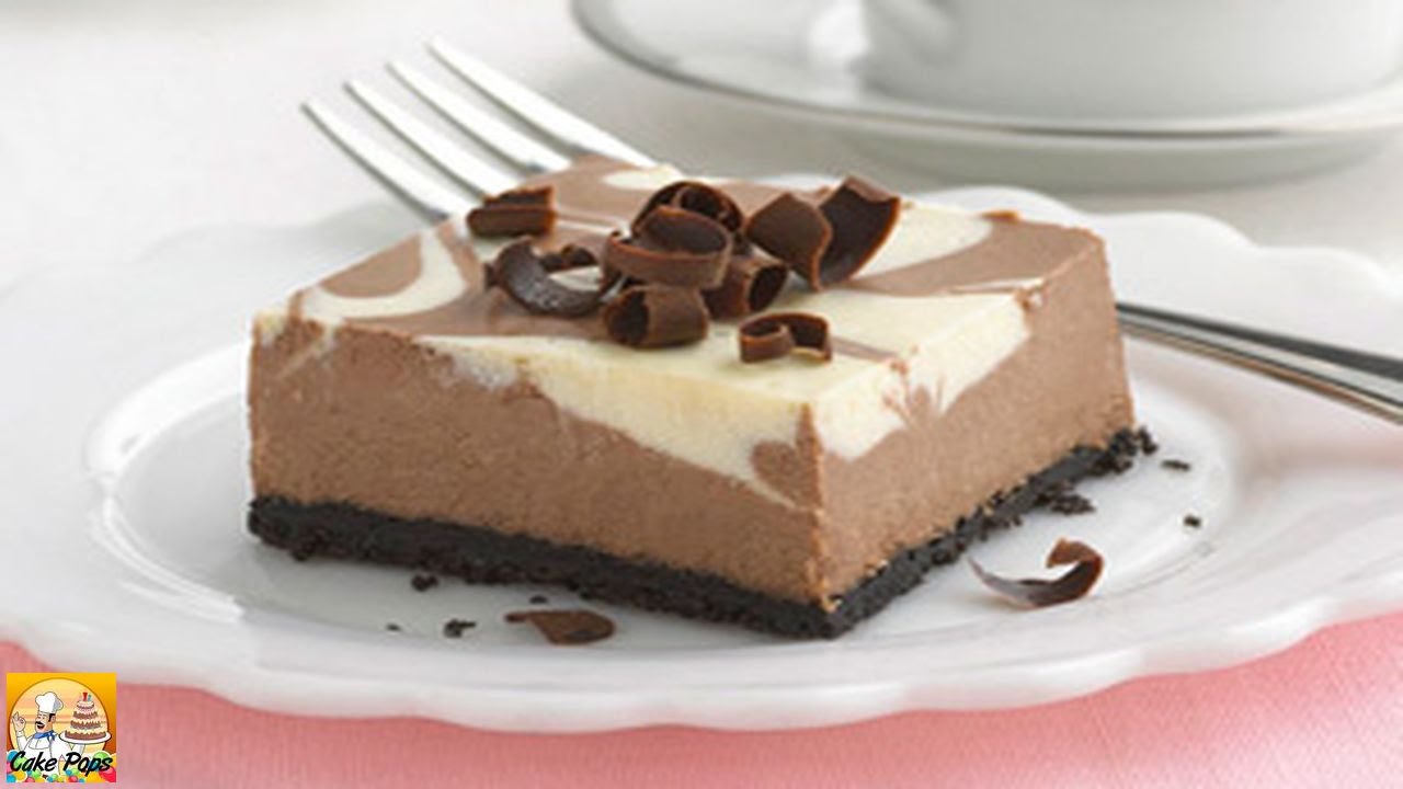 Philadelphia Chocolate Vanilla Swirl Cheesecake