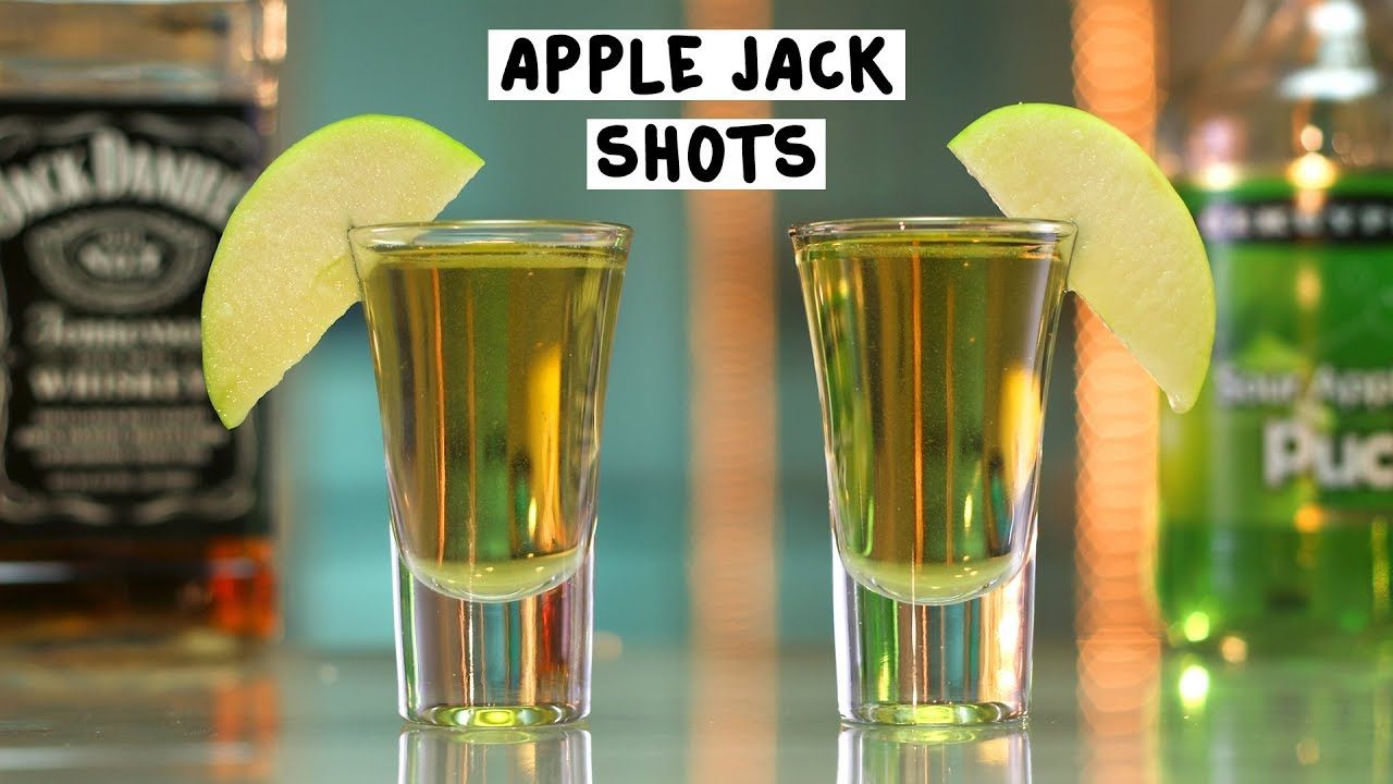 Apple Jack Shot - Tipsy Bartender