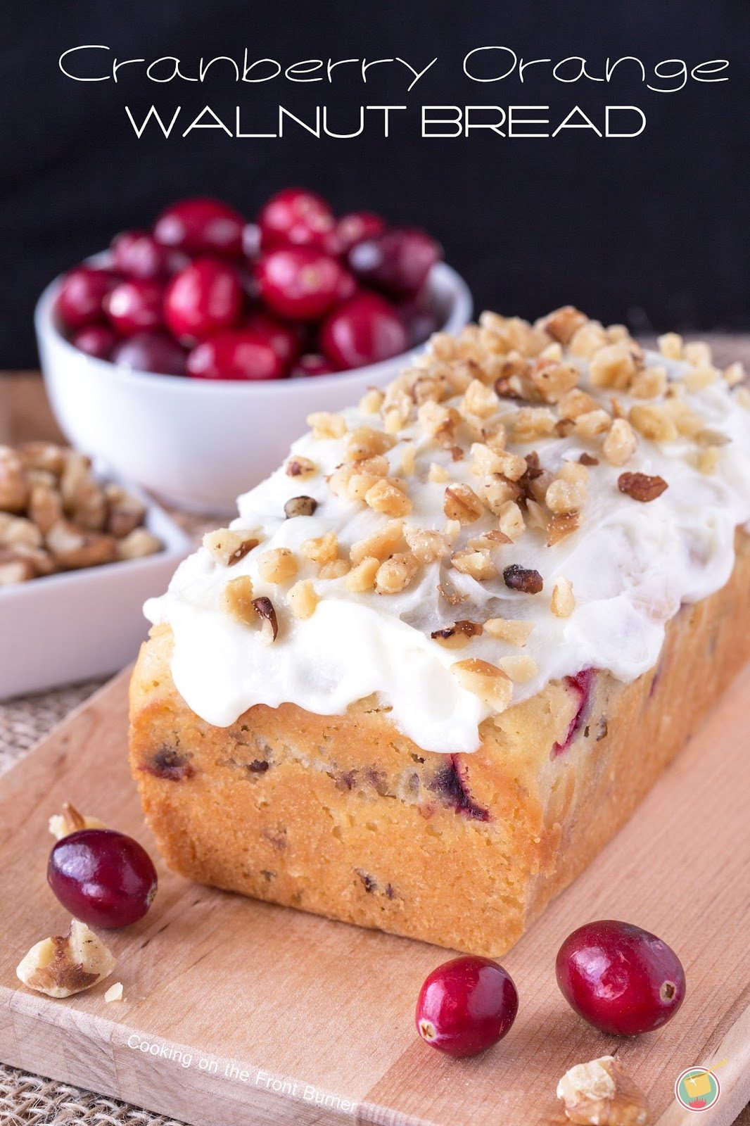 Cranberry Orange Walnut Bread