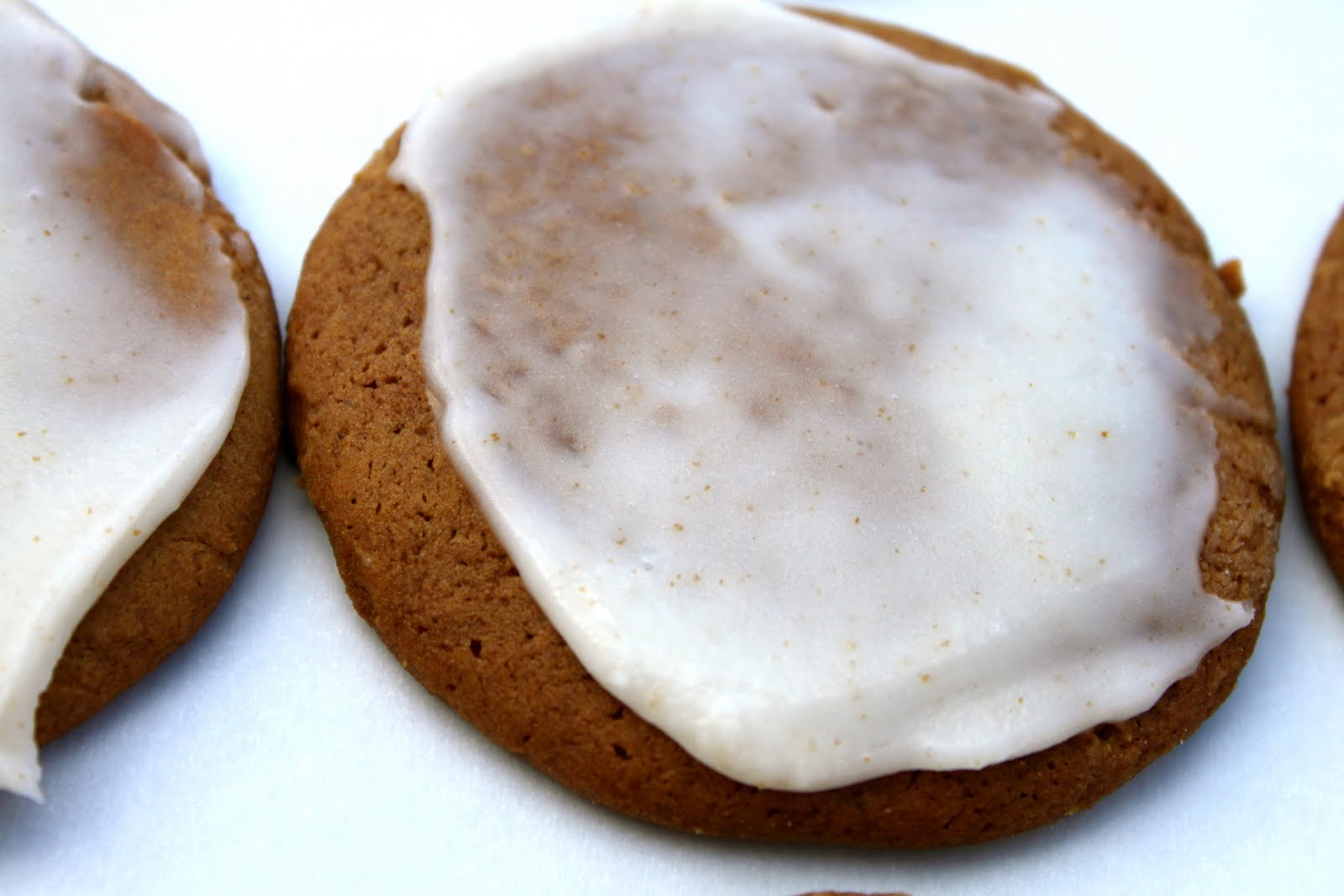 Ginger Cream Cookies with Browned Butter Icing