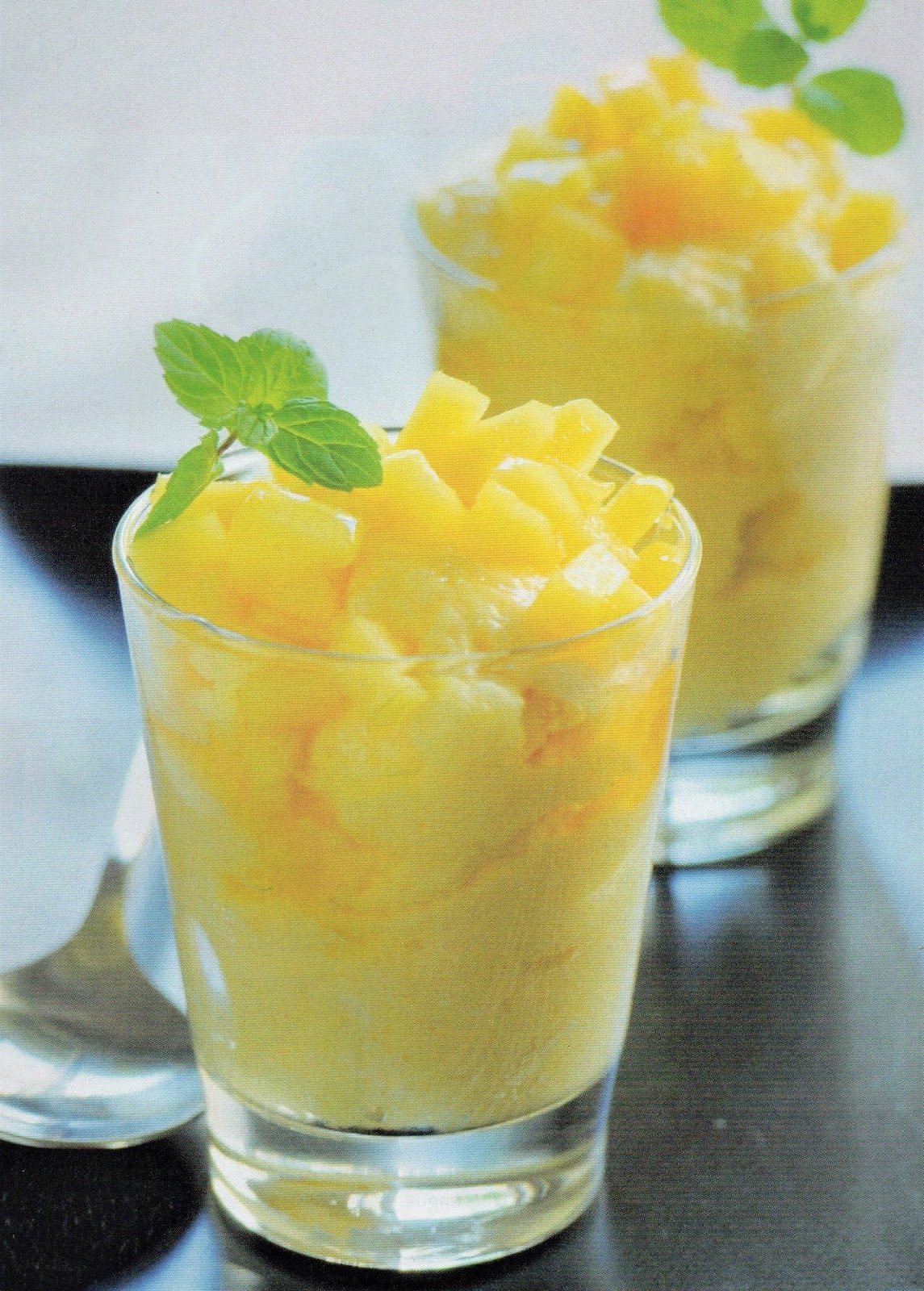 Delicious Tropical Mango Mousse