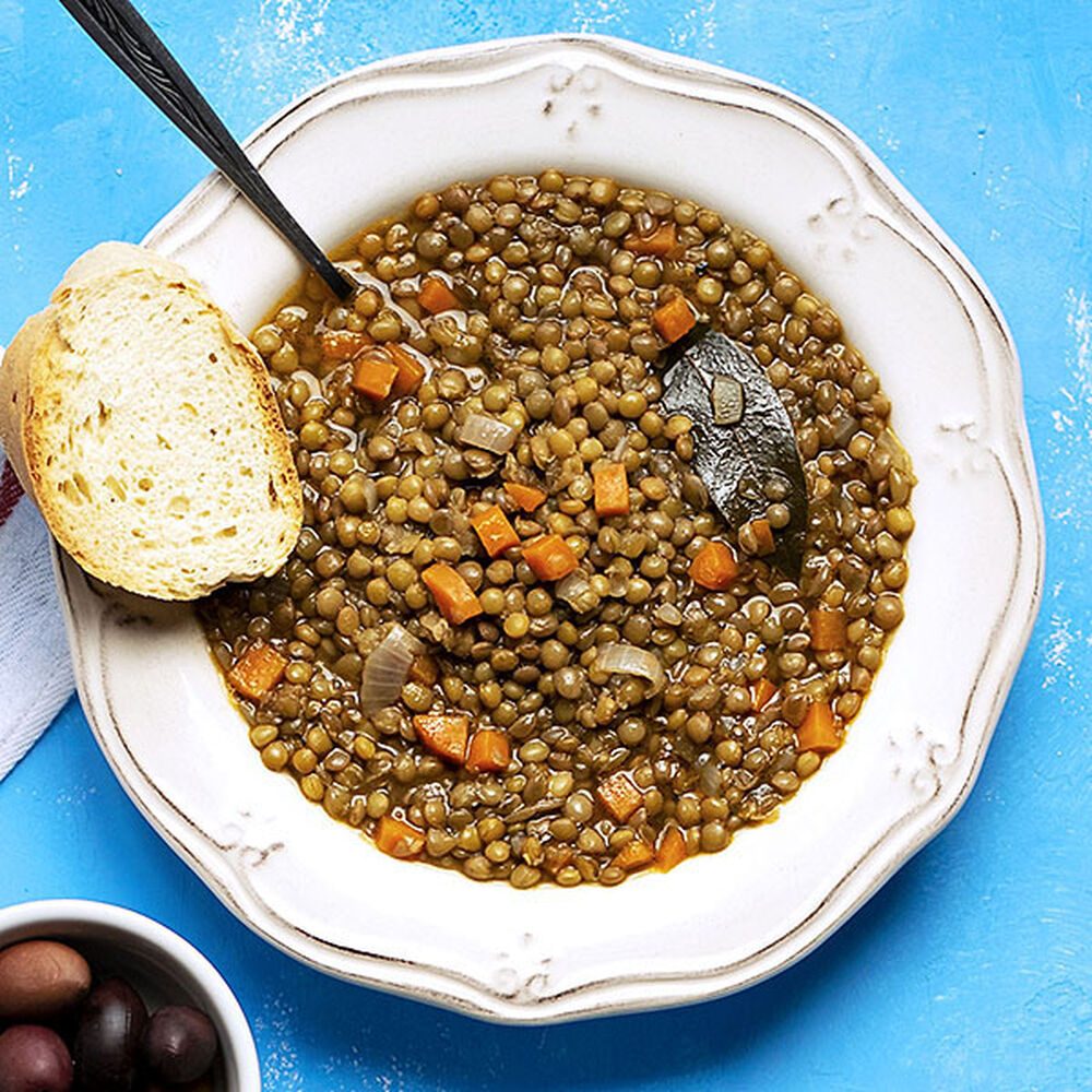 Fakes Greek Lentil Soup