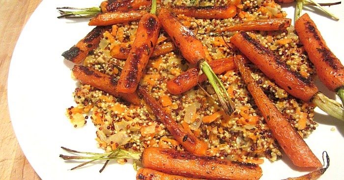 Carrot Quinoa Risotto