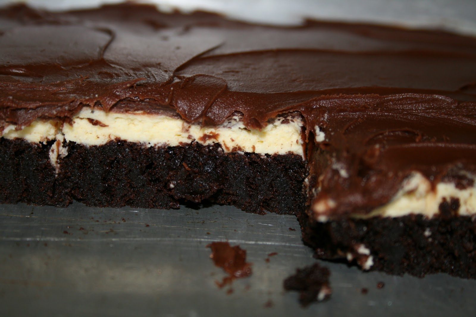 Double Frosted Brownies