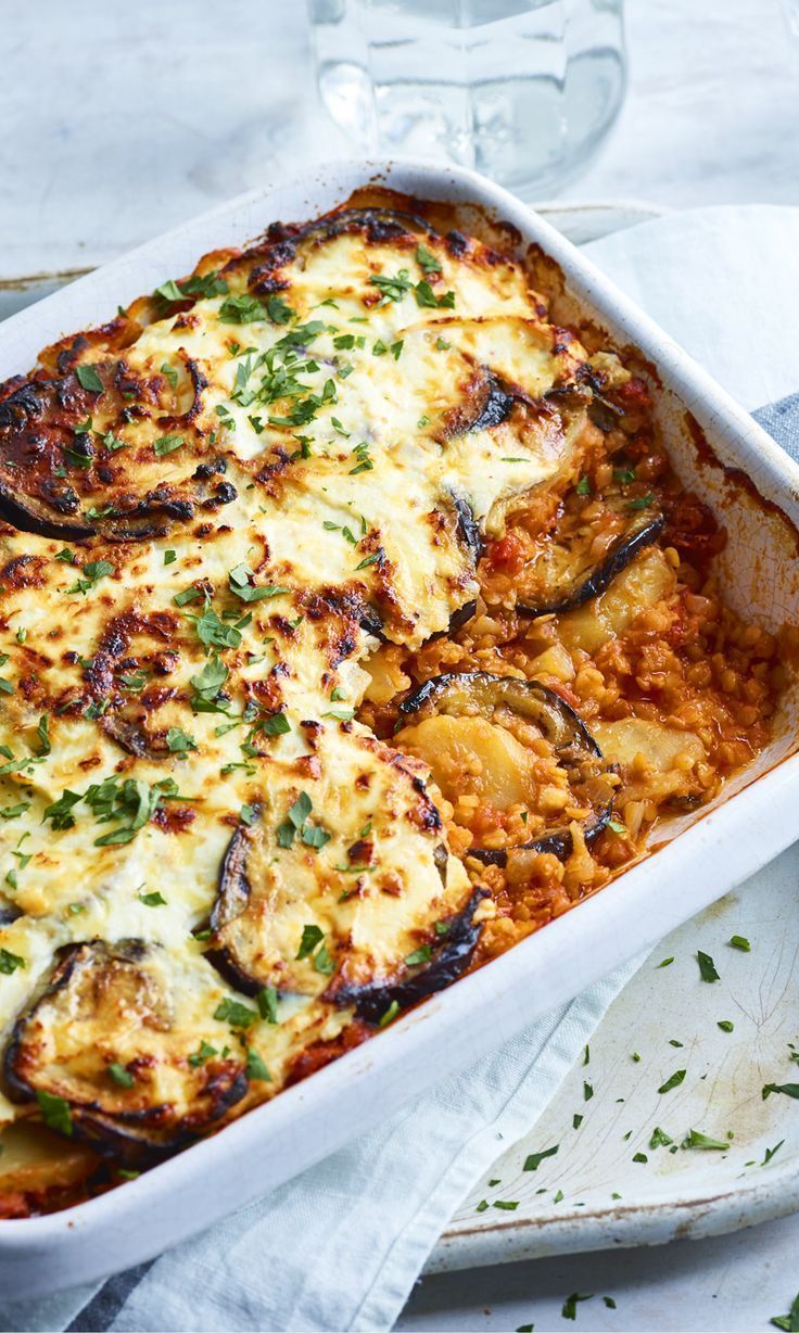 Delicious Vegetarian Moussaka