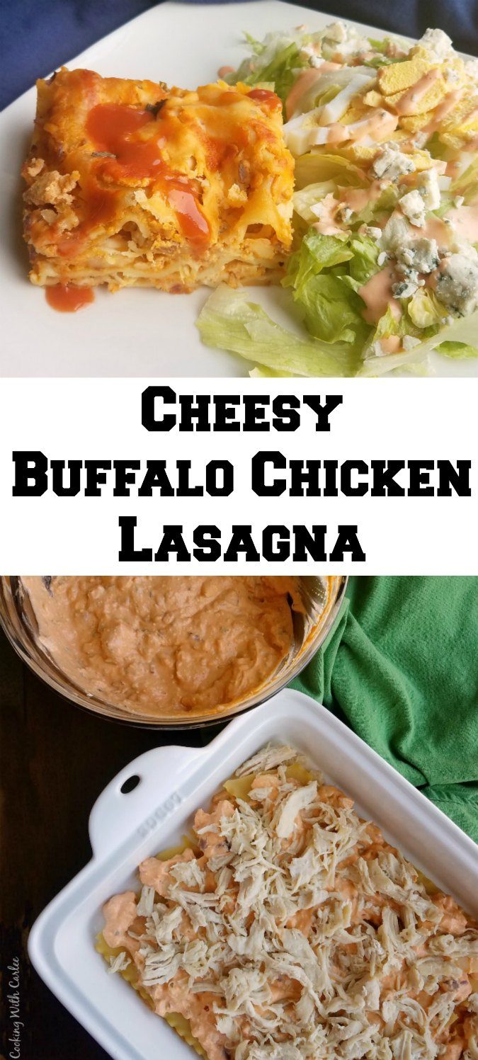 Buffalo Chicken Lasagna