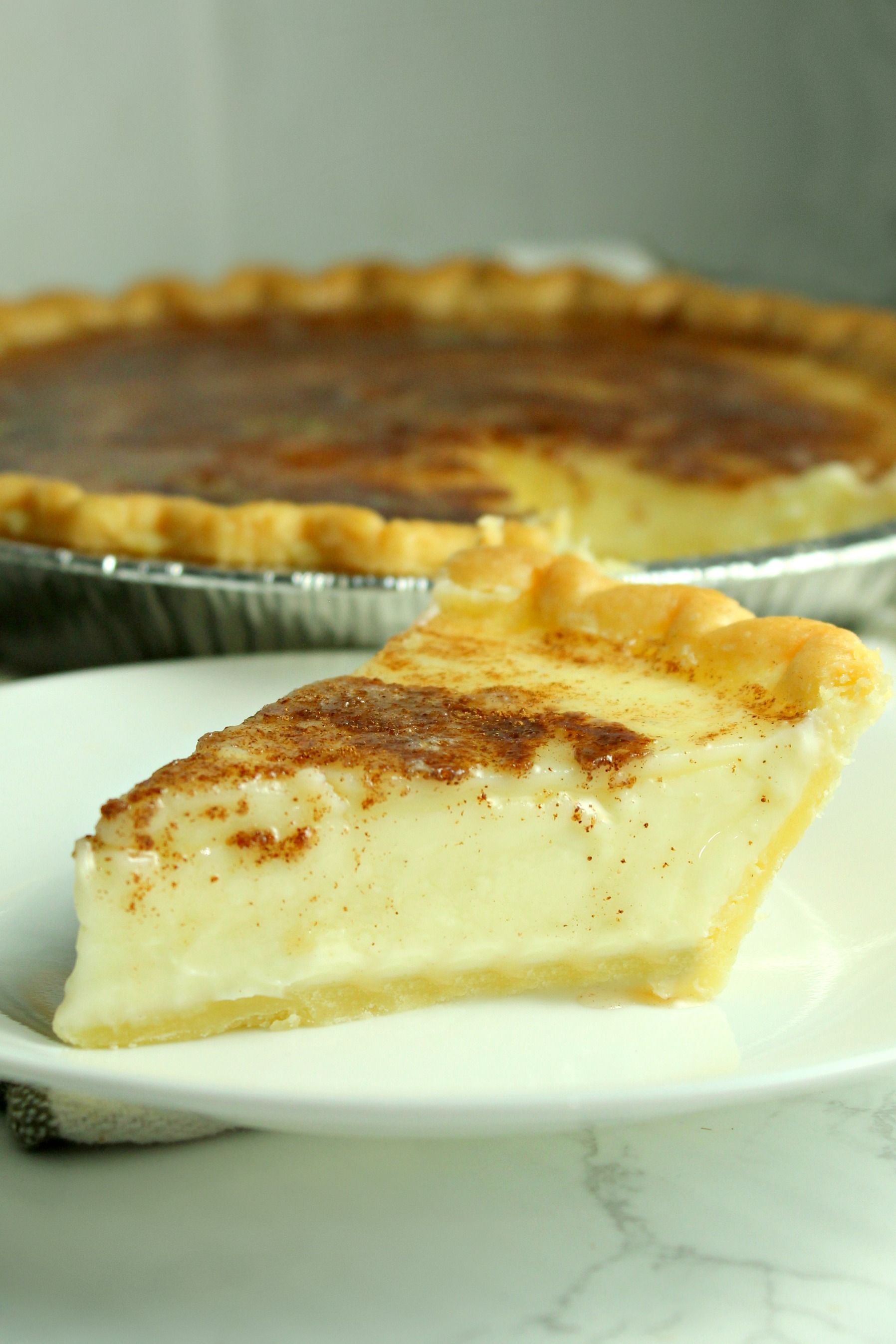 Old Fashioned Sugar Cream Pie