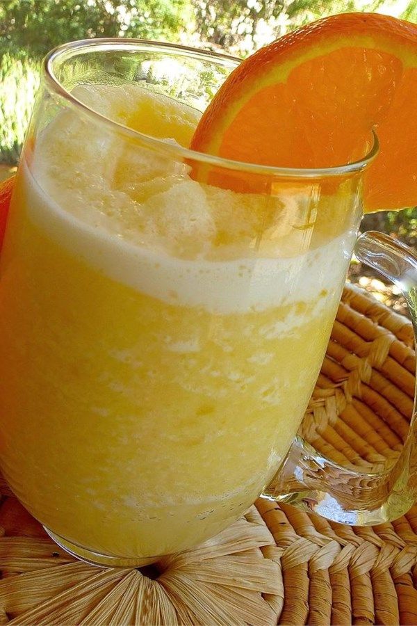 Easy Orange Cream Slush