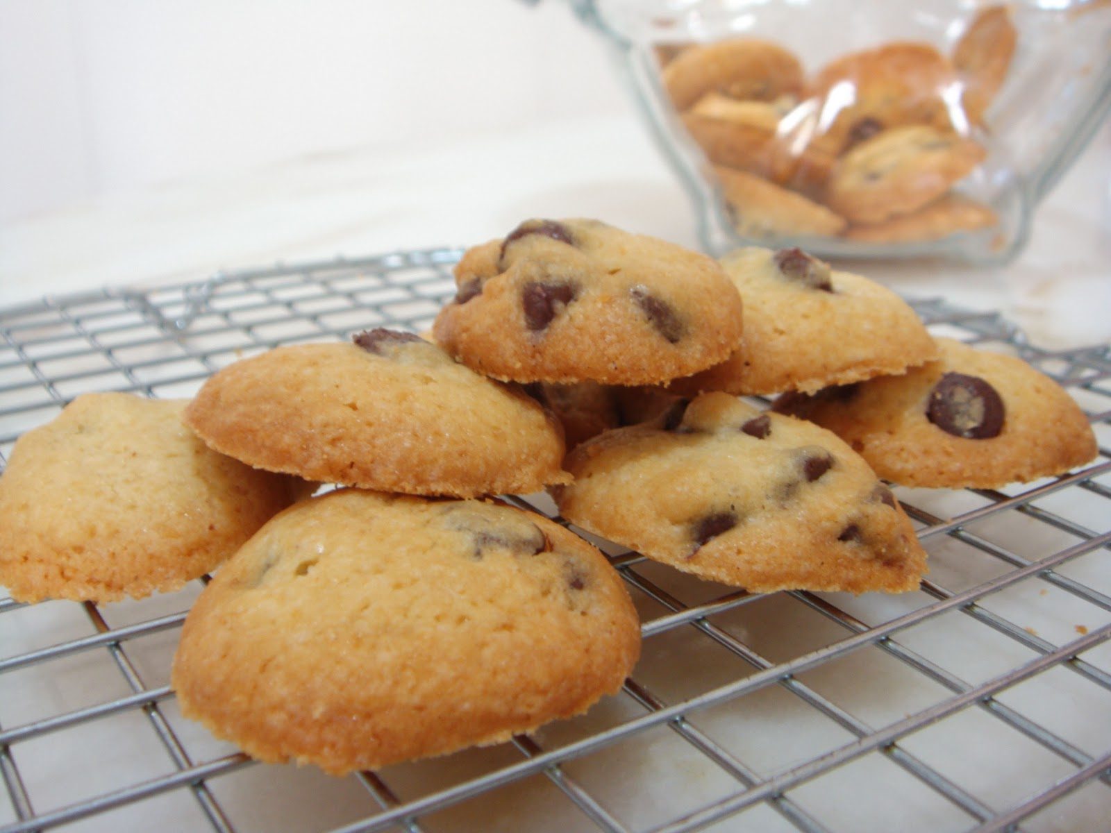 Crunchy Chocolate Chip Cookies