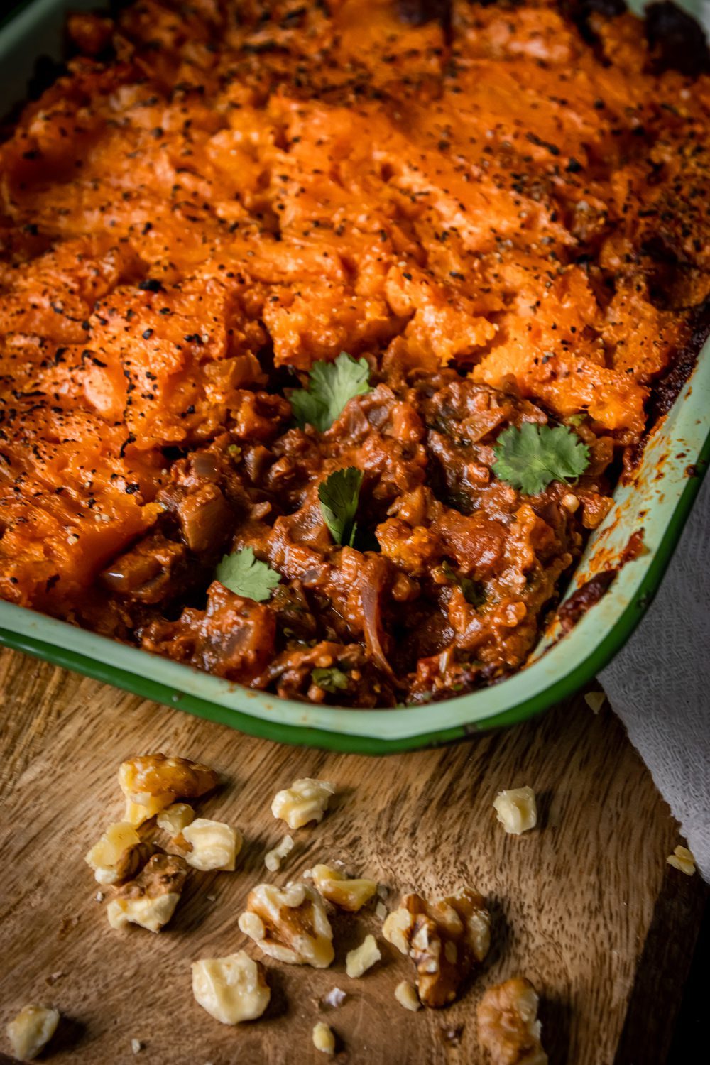 Mexican Shepherds Pie - California Walnuts