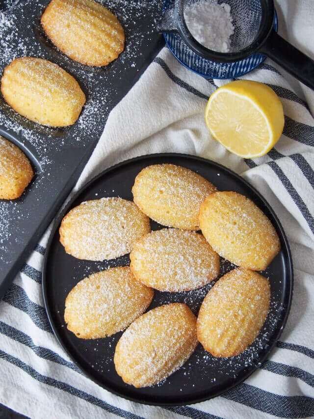 Lemon madeleines