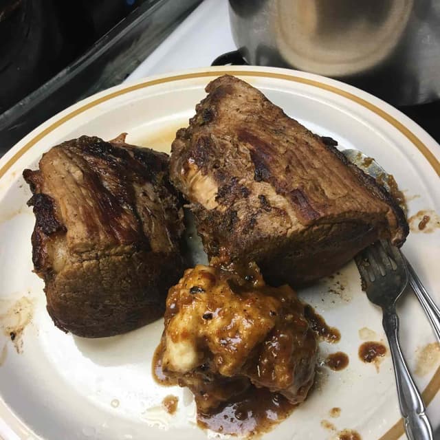 Apricot Marinated Eye of Round Roast