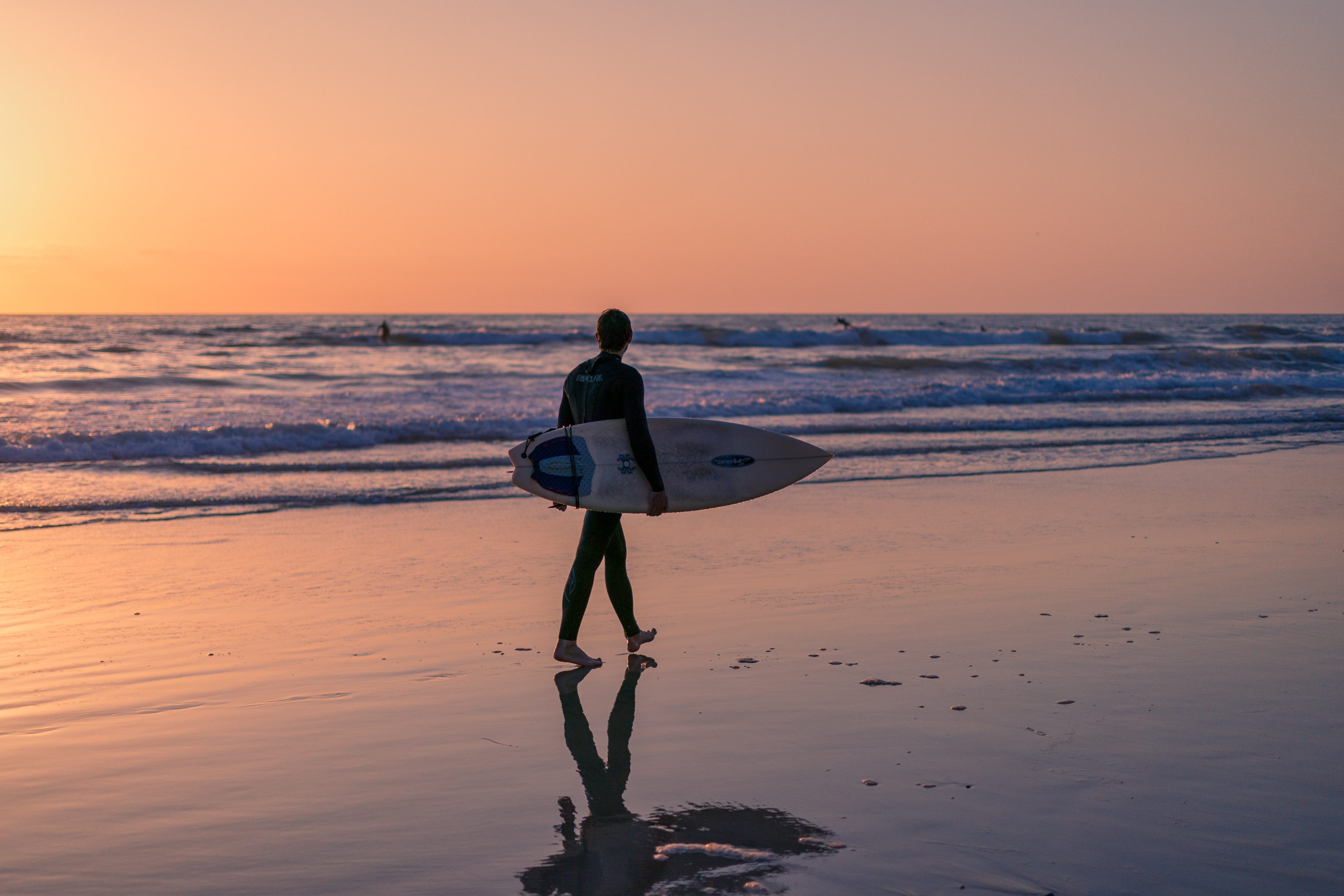 Lahinch Beach Surfers