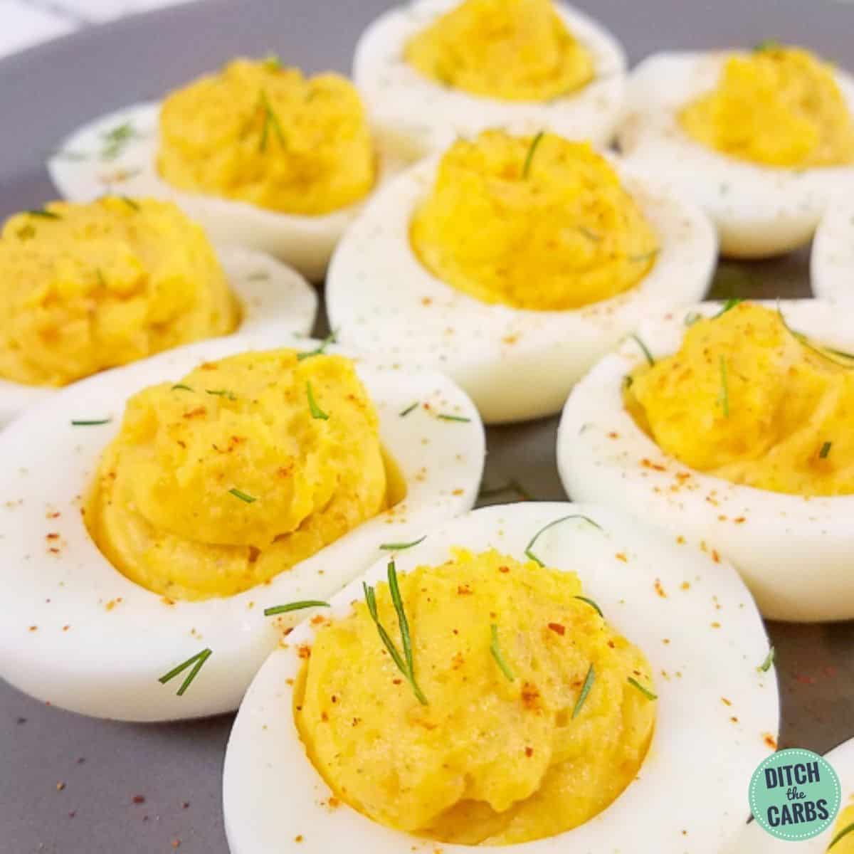 Curried Eggs (Devilled Eggs)