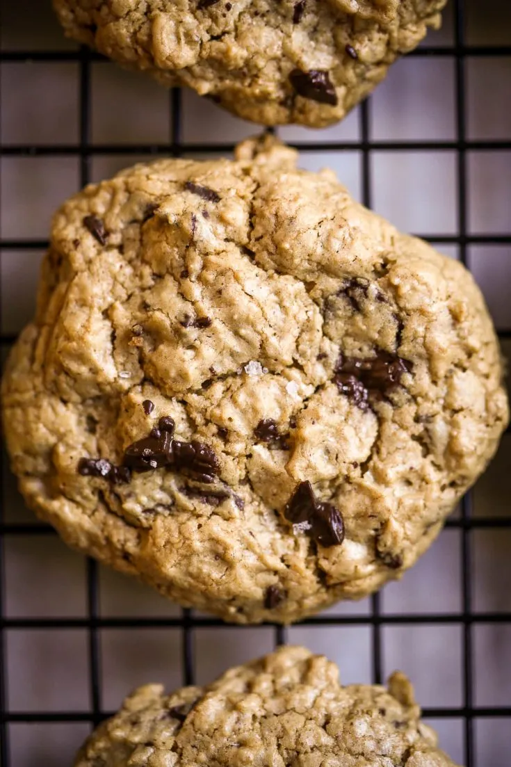 Peanut Butter Oatmeal Chocolate Chip Cookies